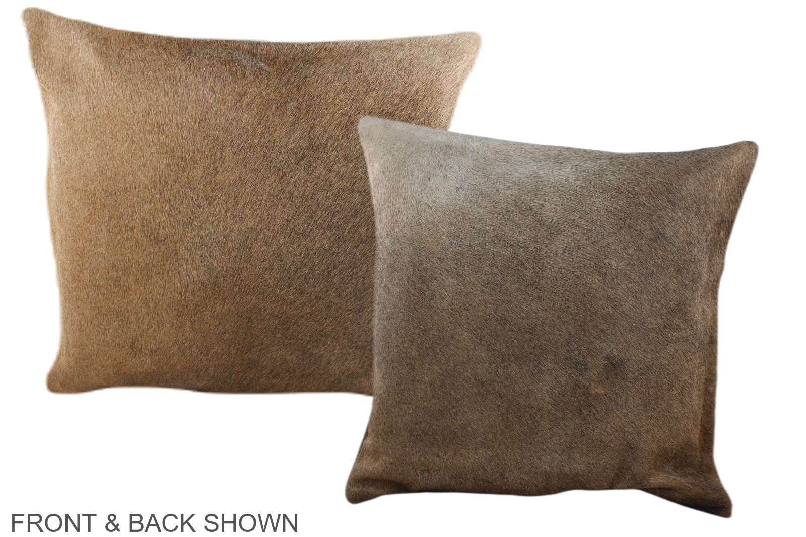 Caramel Cowhide Pillow #A35716