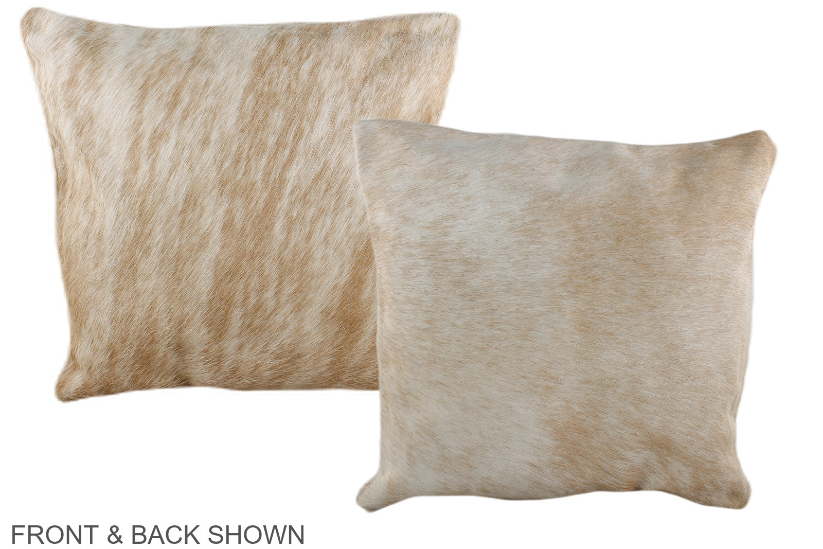 Light Brindle Cowhide Pillow #A35820