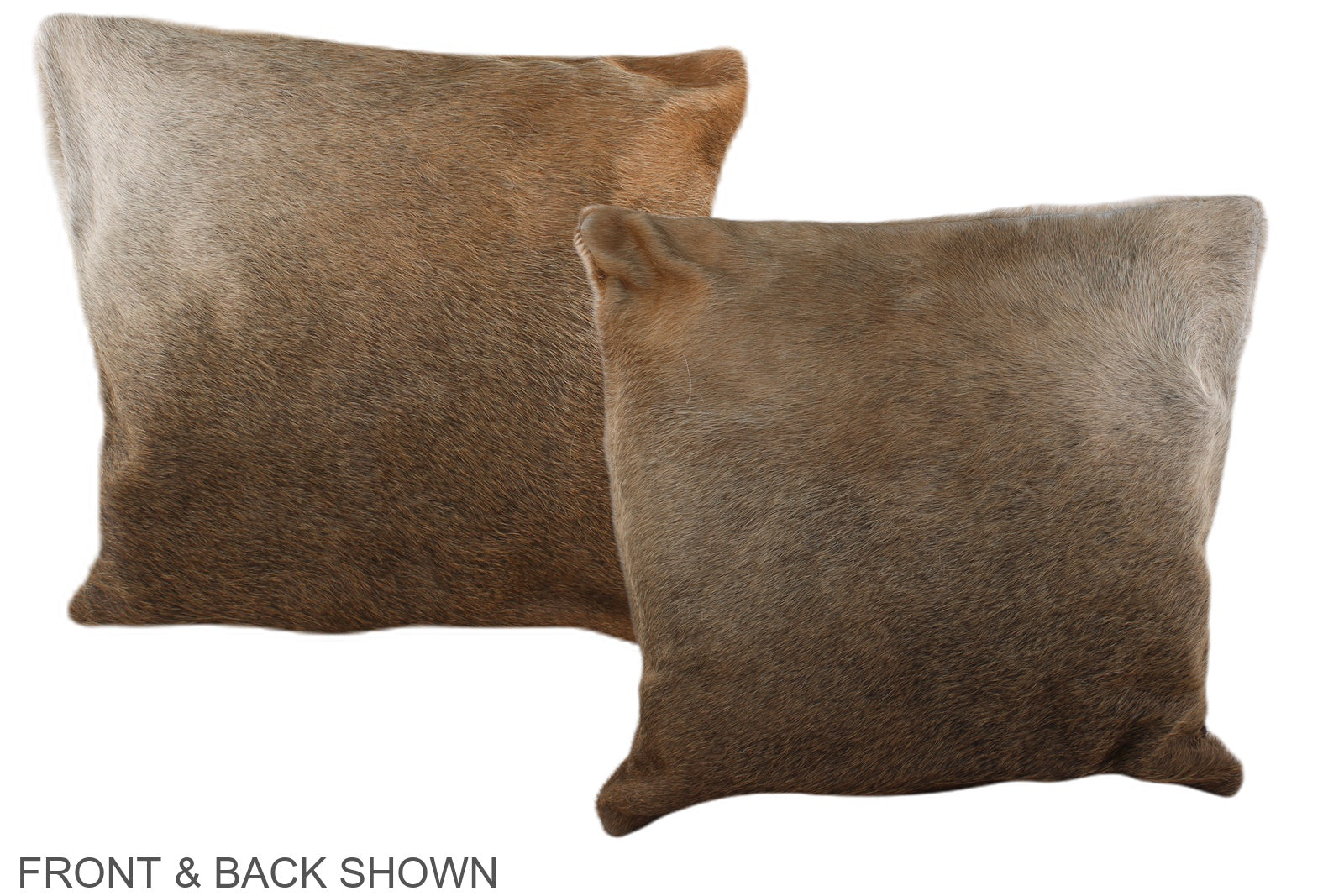 Caramel Cowhide Pillow #A35826