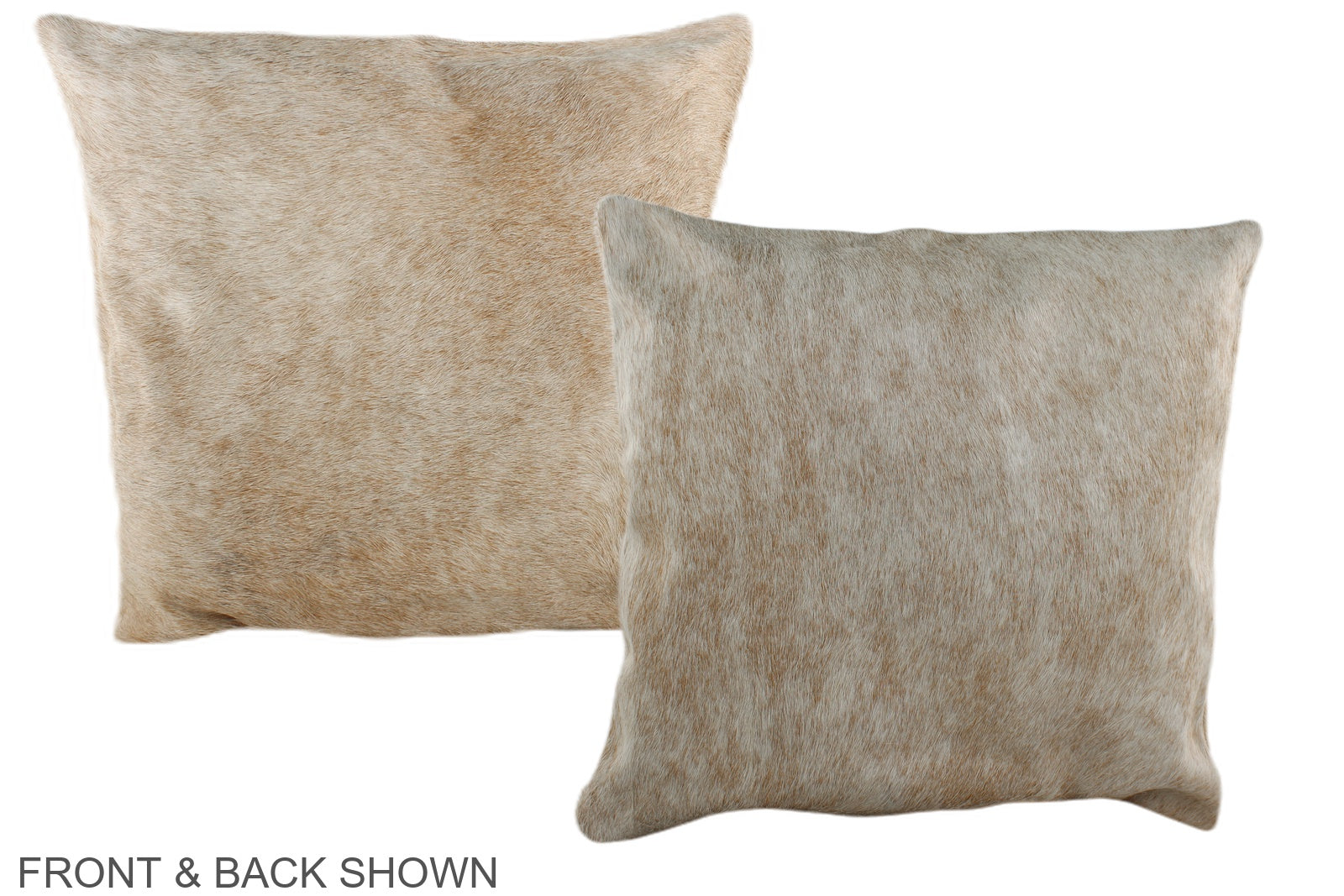 Caramel Cowhide Pillow #A35889