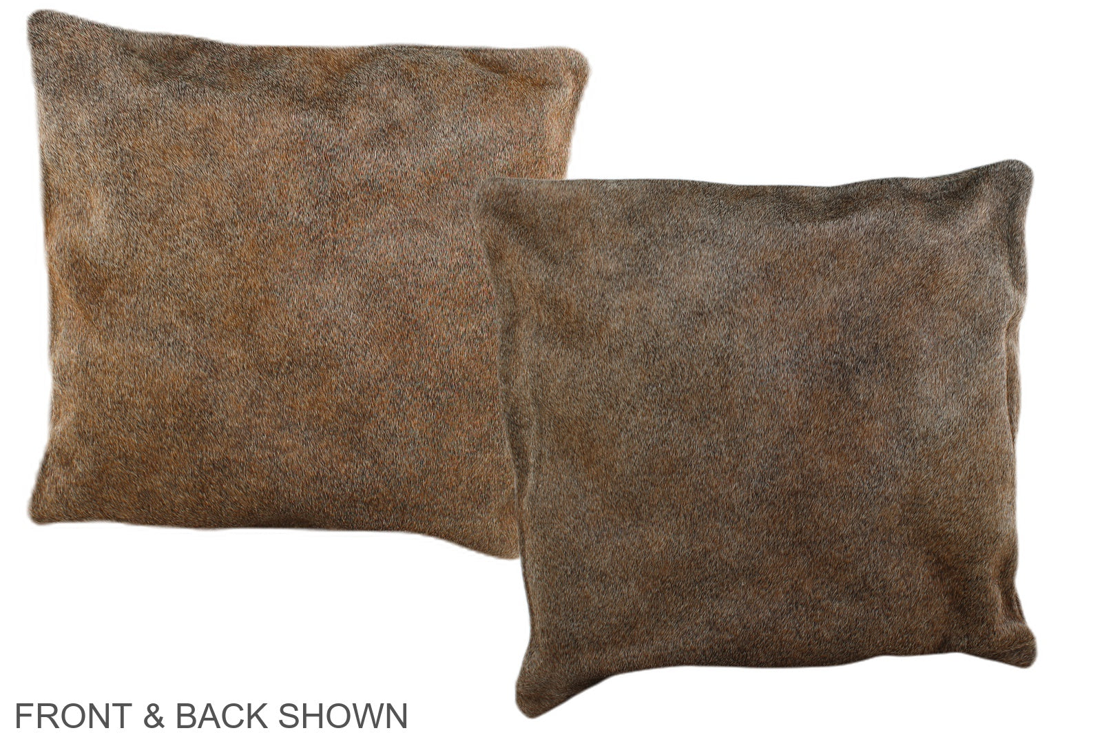 Caramel Cowhide Pillow #A35890