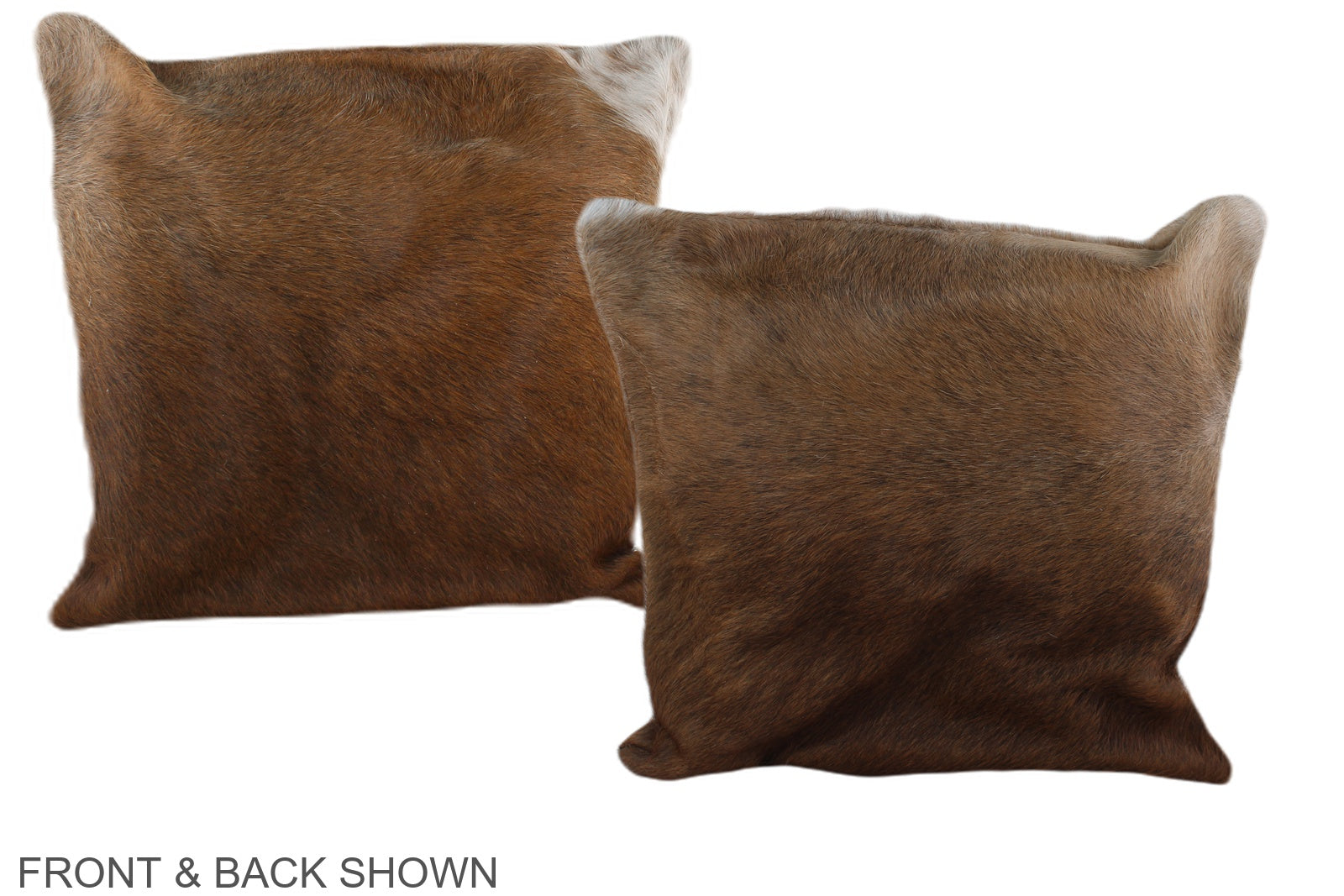 Caramel Cowhide Pillow #A36152