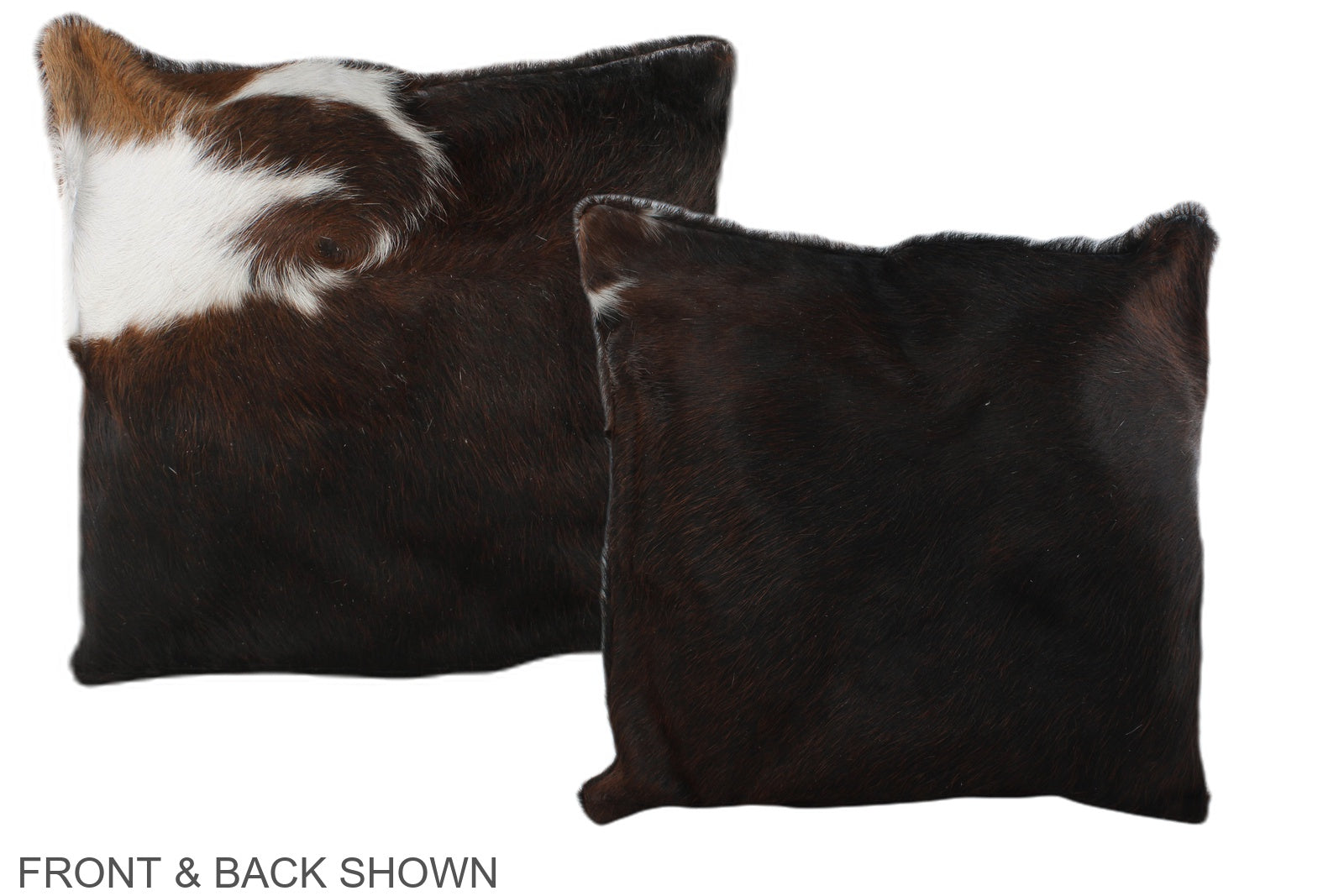 Tricolor Cowhide Pillow #A36158