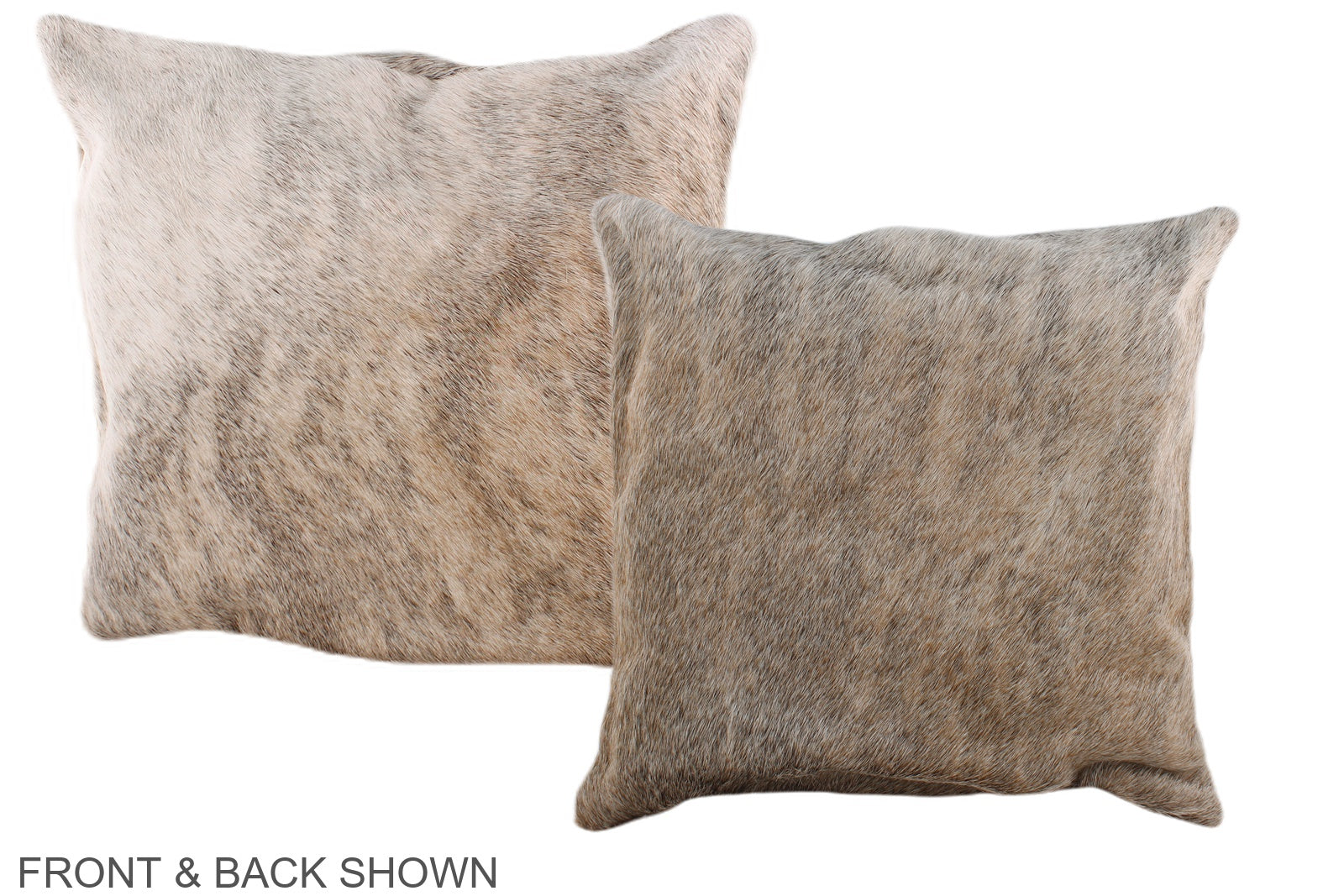 Light Brindle Cowhide Pillow #A36185