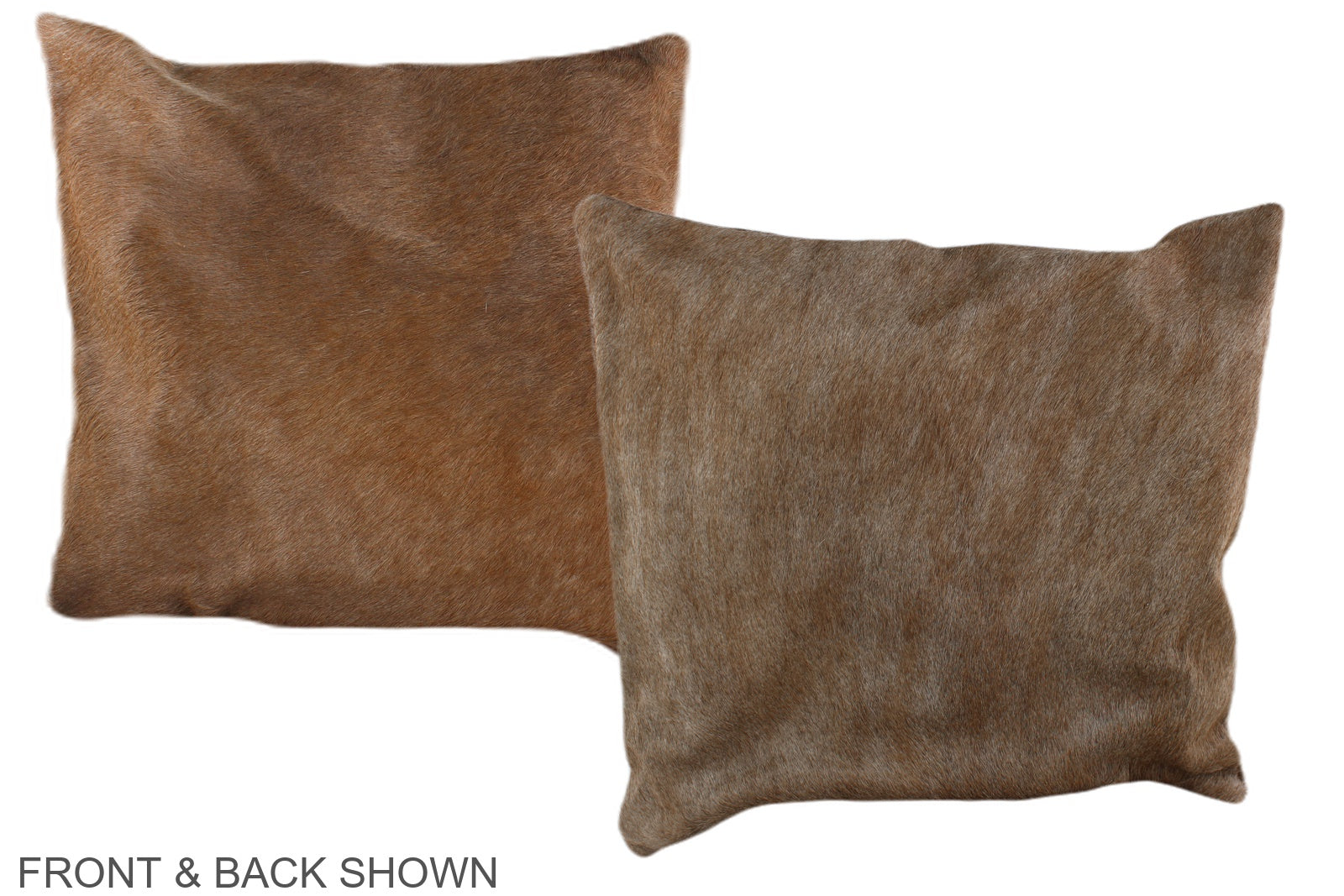 Caramel Cowhide Pillow #A36187