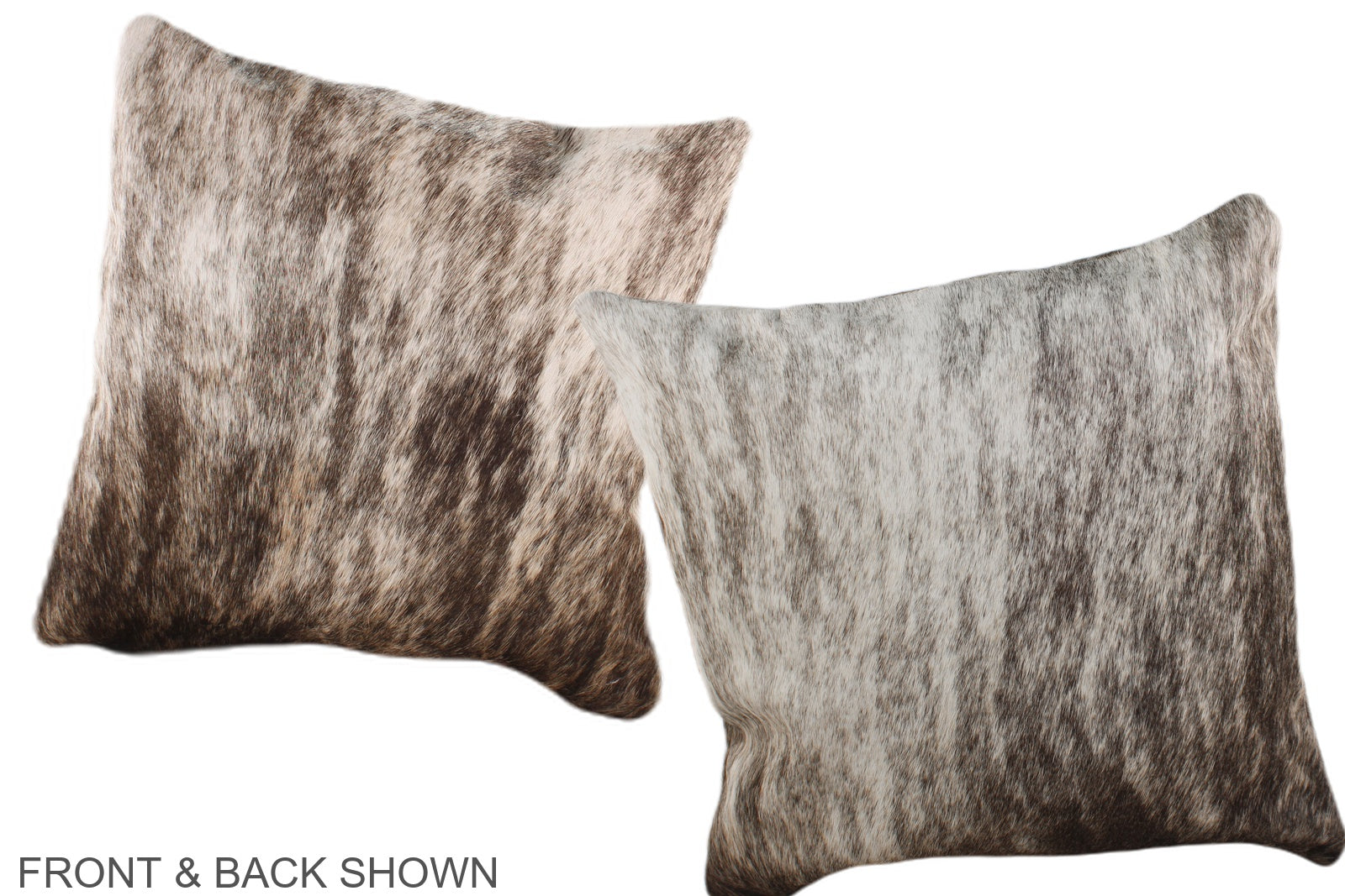 Light Brindle Cowhide Pillow #A36195