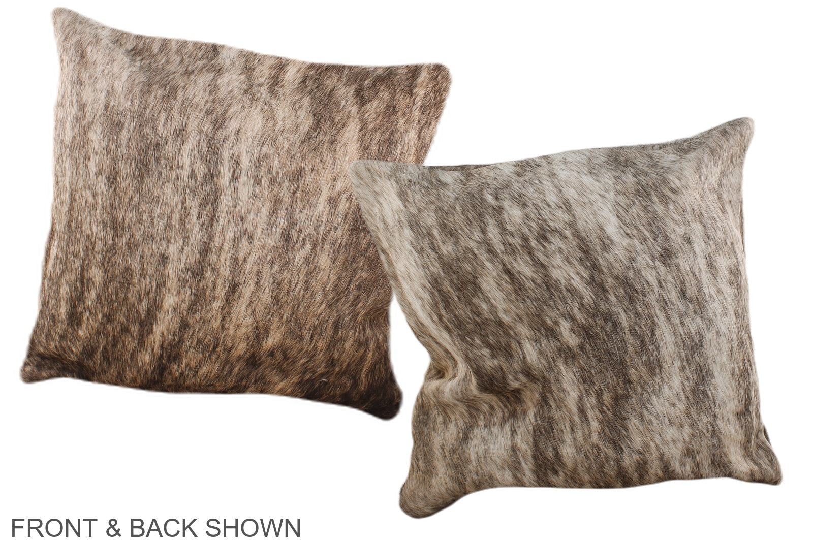 Light Brindle Cowhide Pillow #A36199