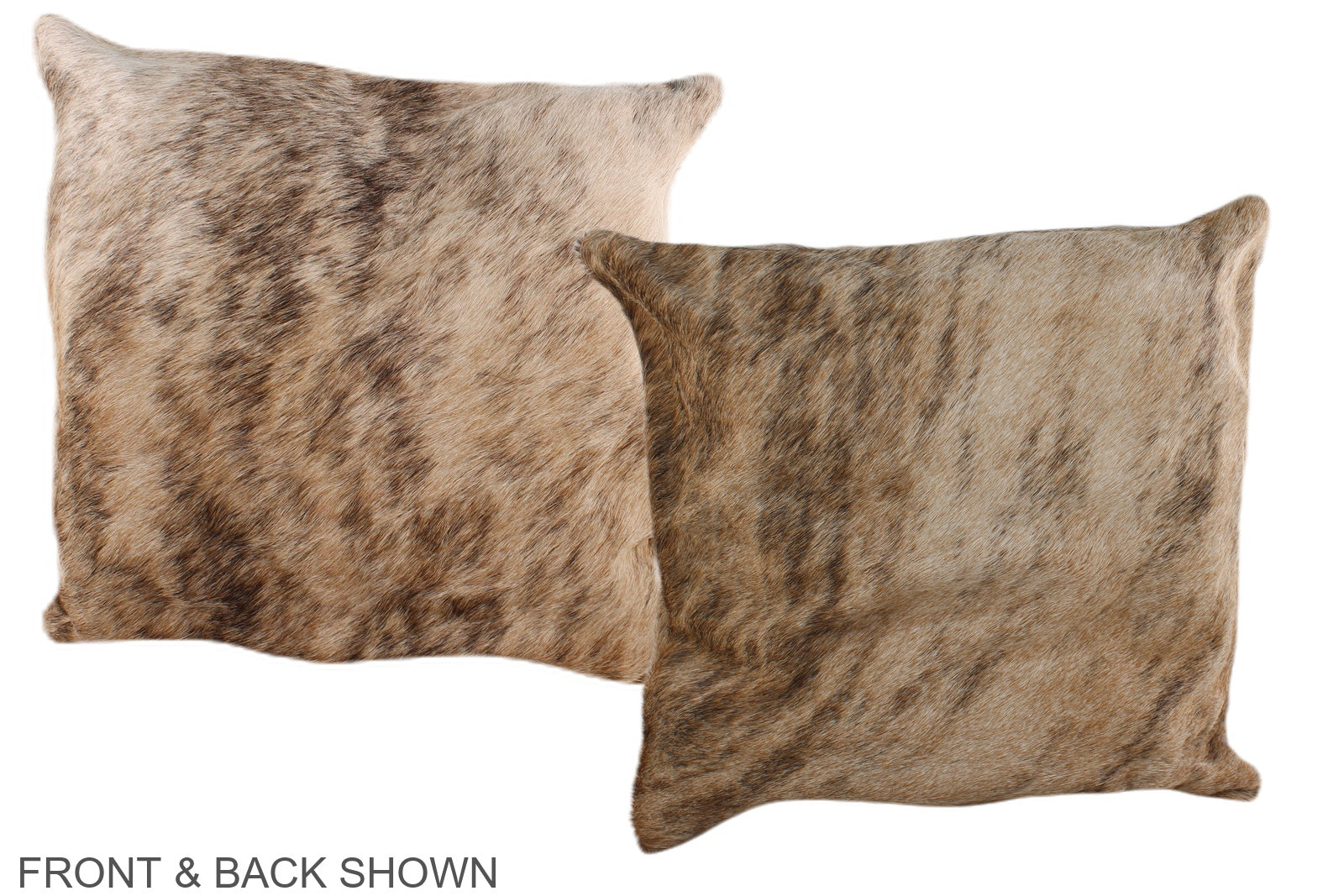 Light Brindle Cowhide Pillow #A36203