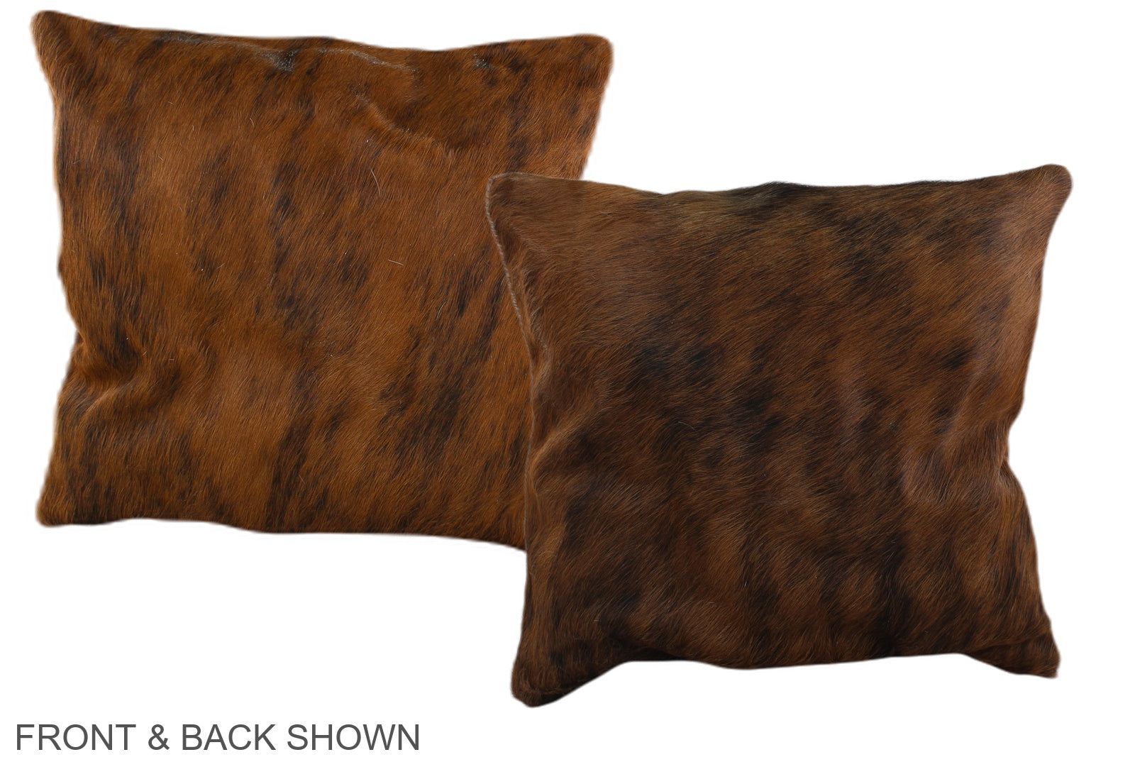 Medium Brindle Cowhide Pillow #A36420