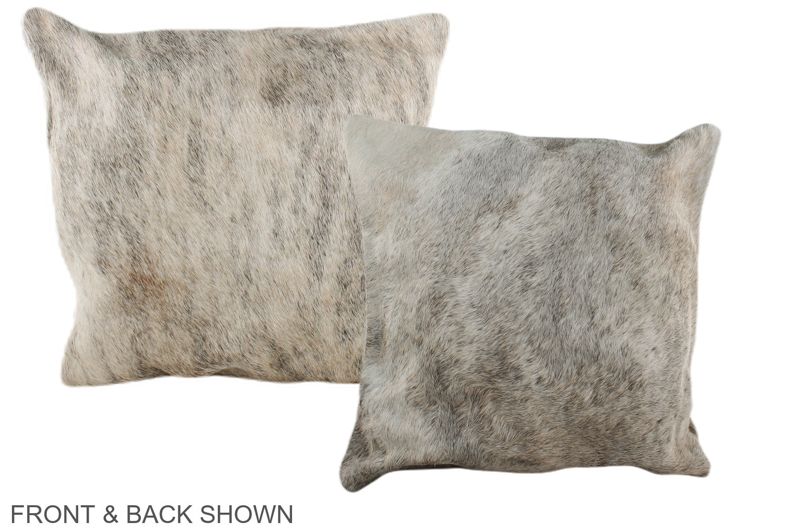 Light Brindle Cowhide Pillow #A36421