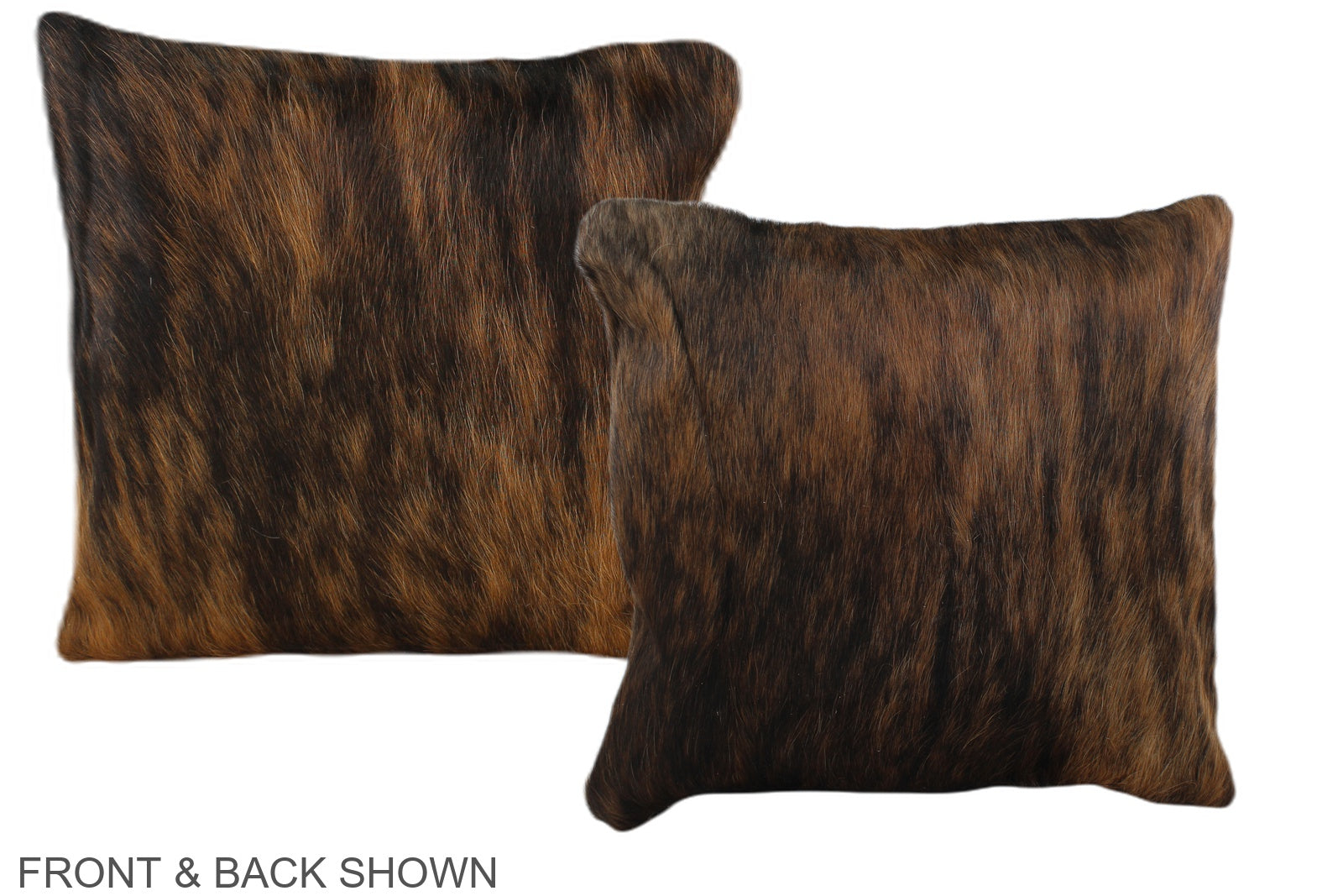 Medium Brindle Cowhide Pillow #A36464