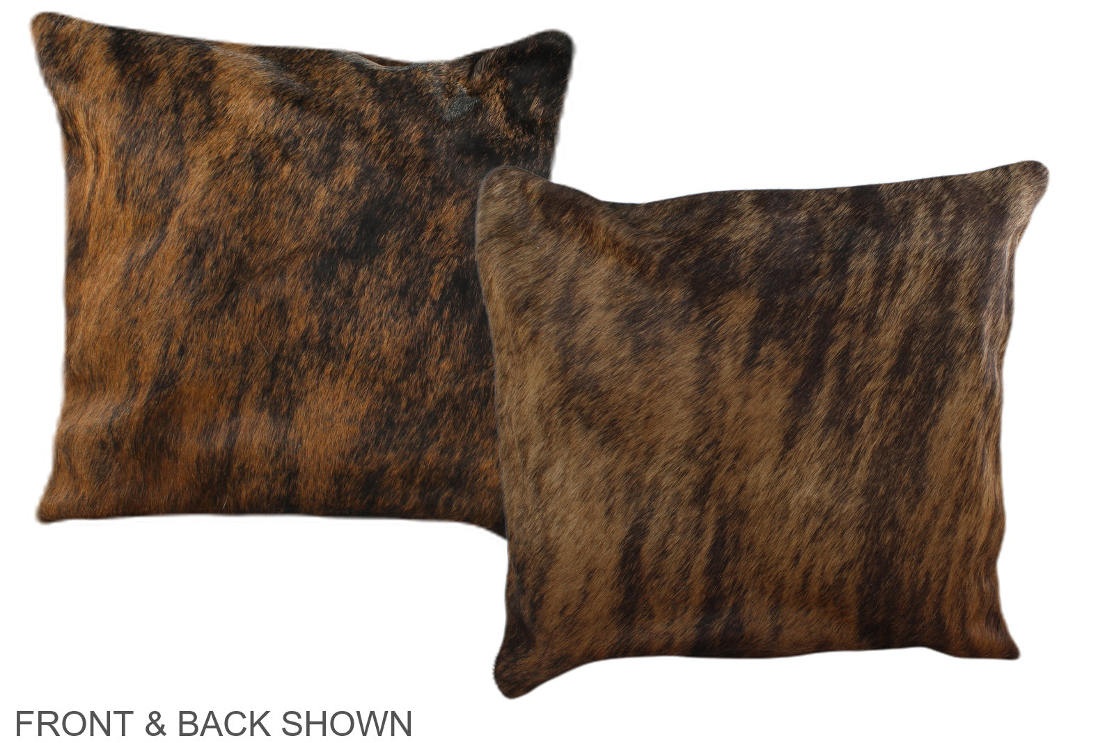 Medium Brindle Cowhide Pillow #A36486