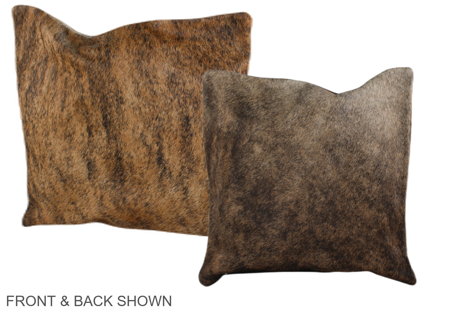 Medium Brindle Cowhide Pillow #A36490