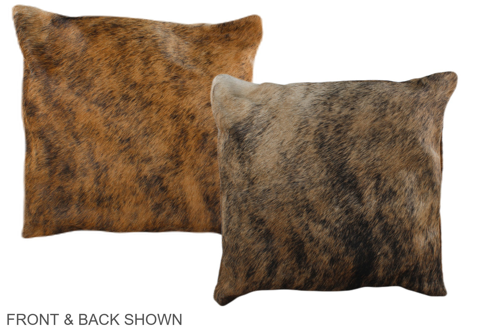 Medium Brindle Cowhide Pillow #A36491