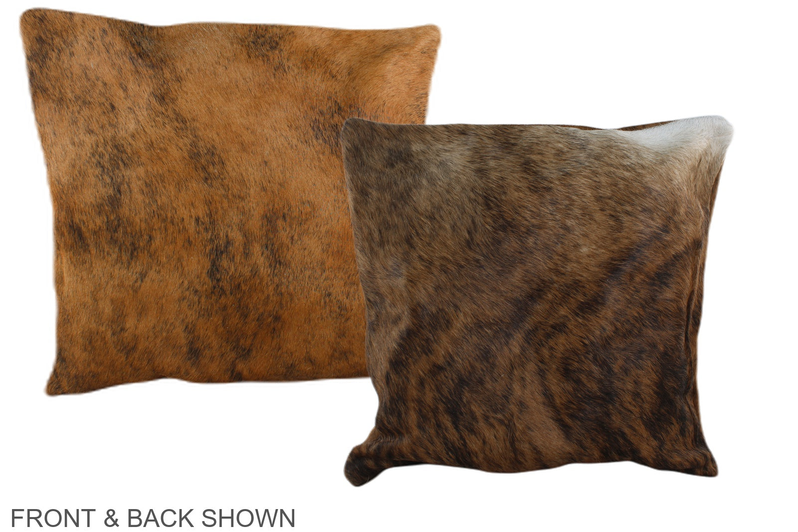 Medium Brindle Cowhide Pillow #A36496