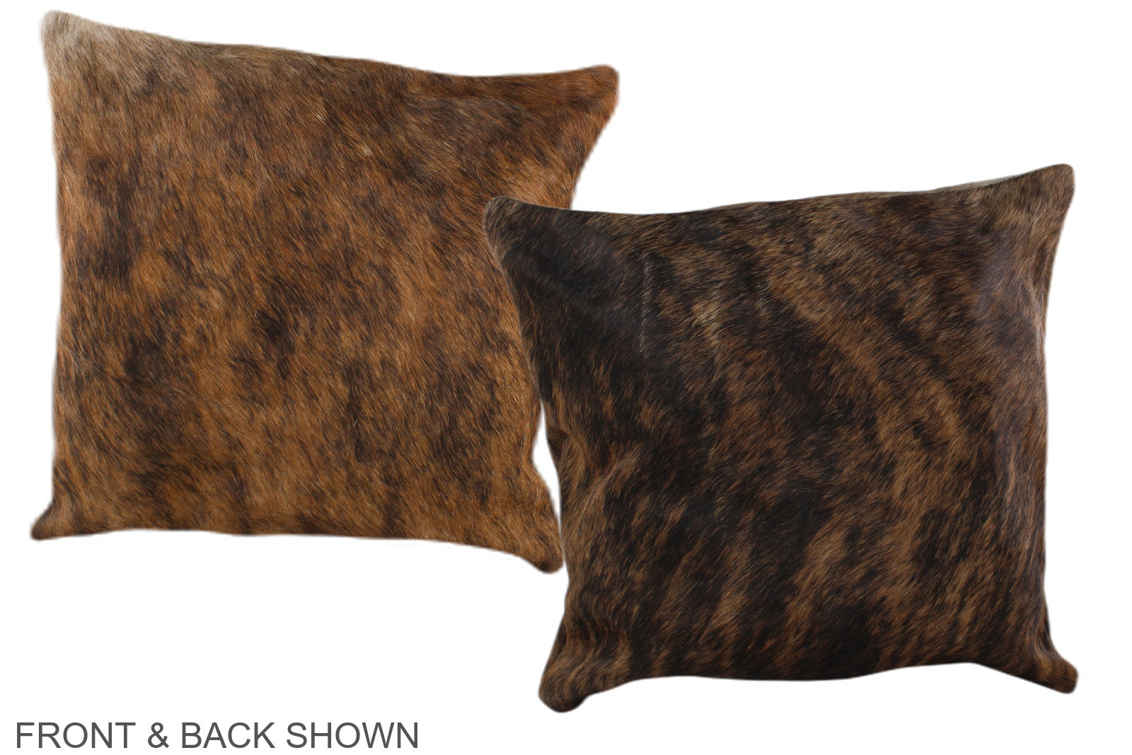 Medium Brindle Cowhide Pillow #A36502