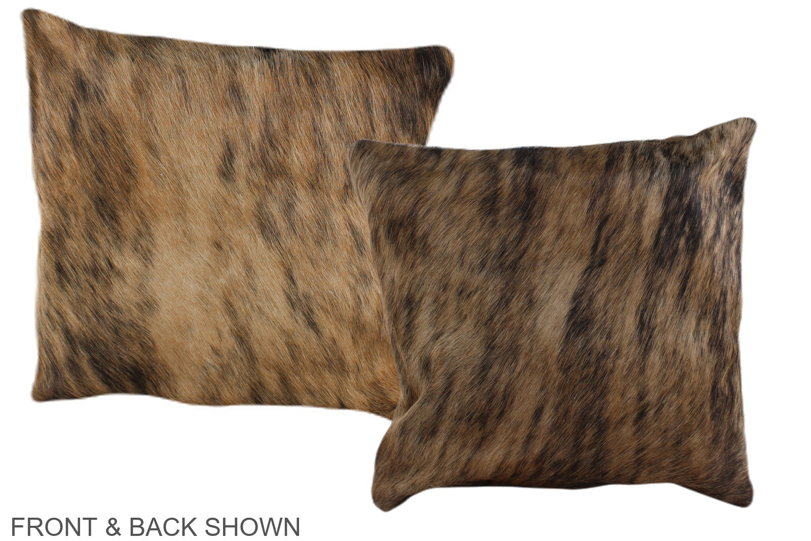 Medium Brindle Cowhide Pillow #A36543