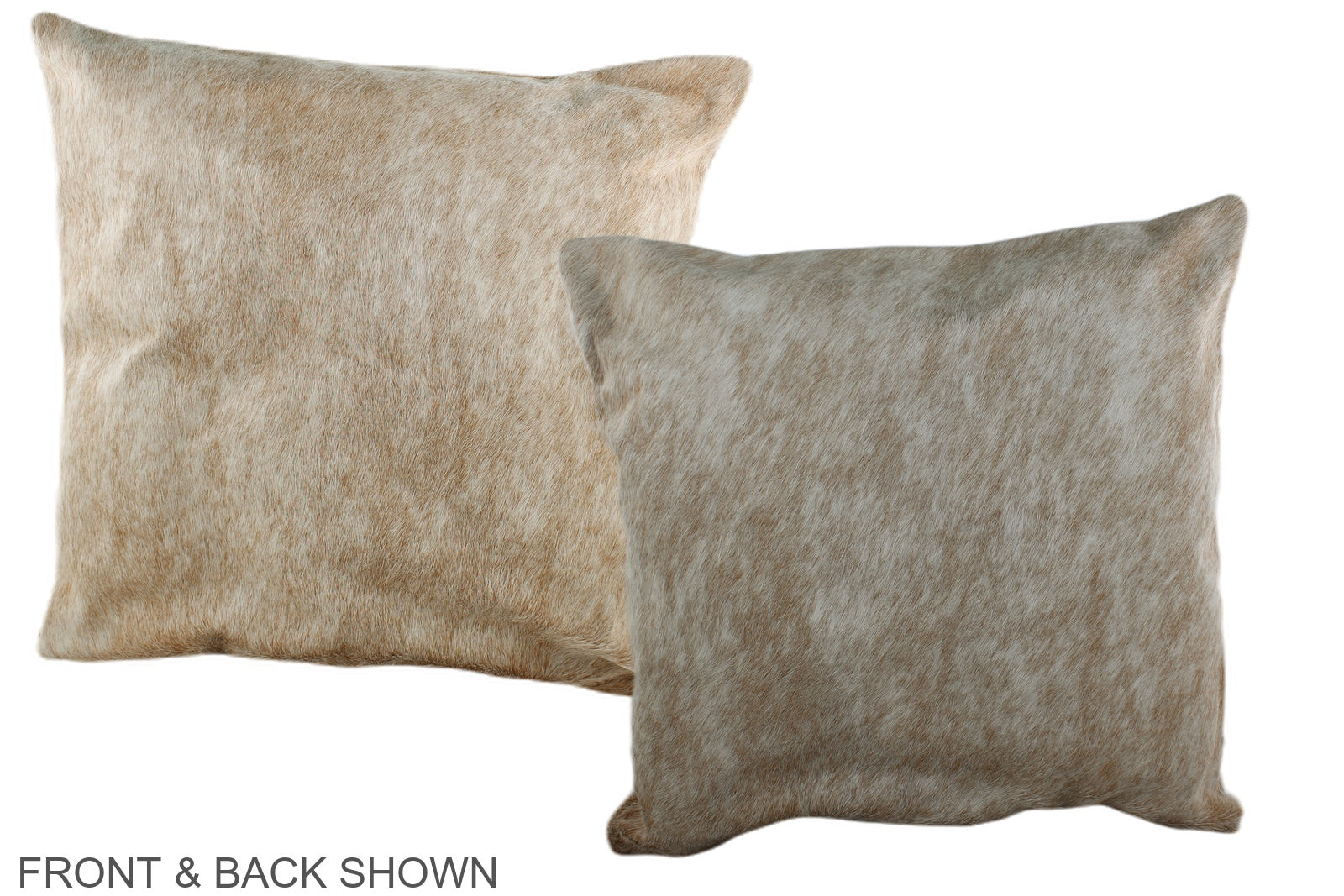 Caramel Cowhide Pillow #A36593