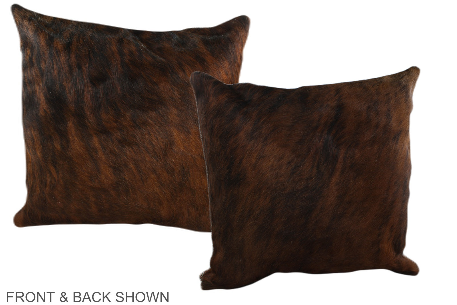 Medium Brindle Cowhide Pillow #A36611