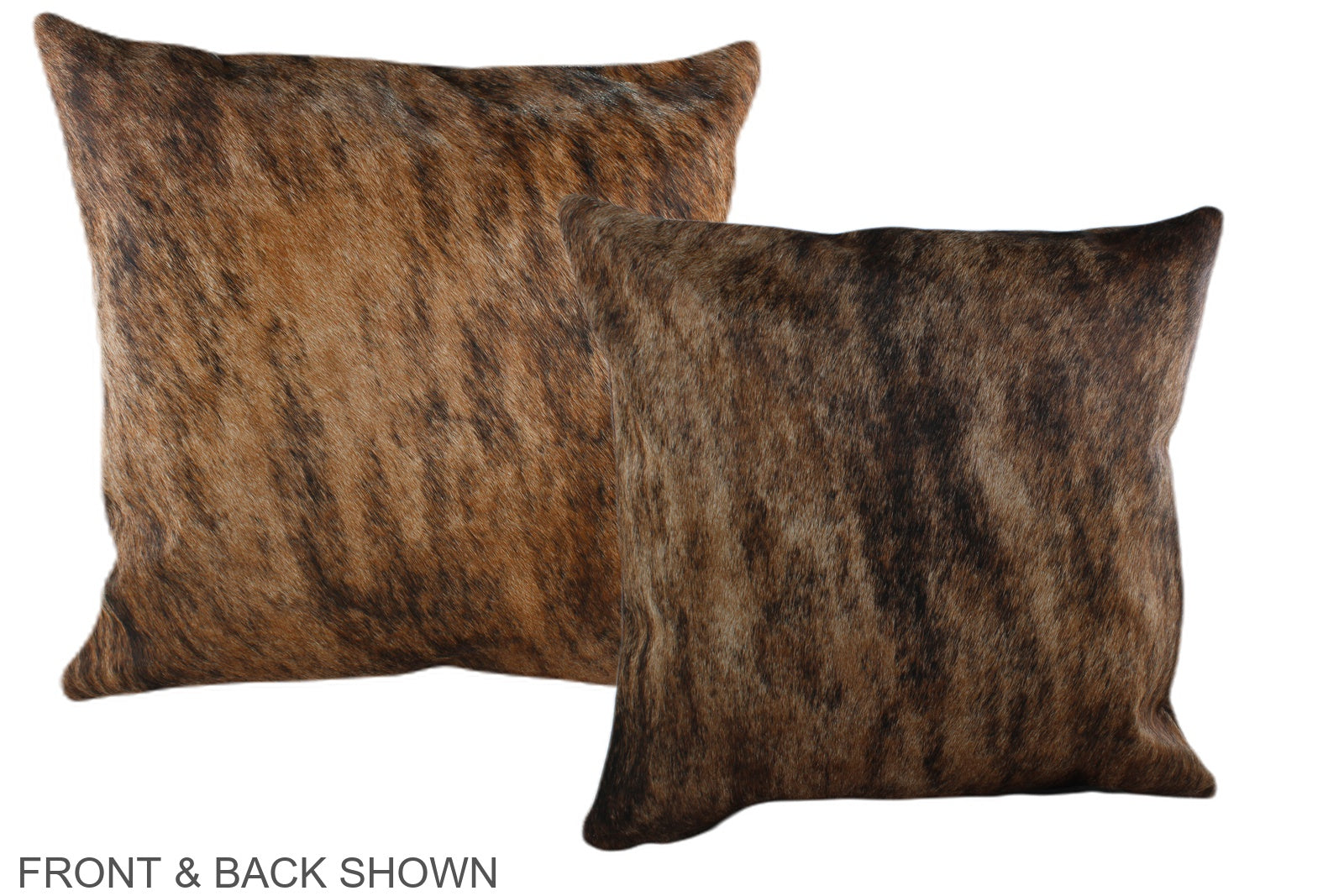 Medium Brindle Cowhide Pillow #A36942