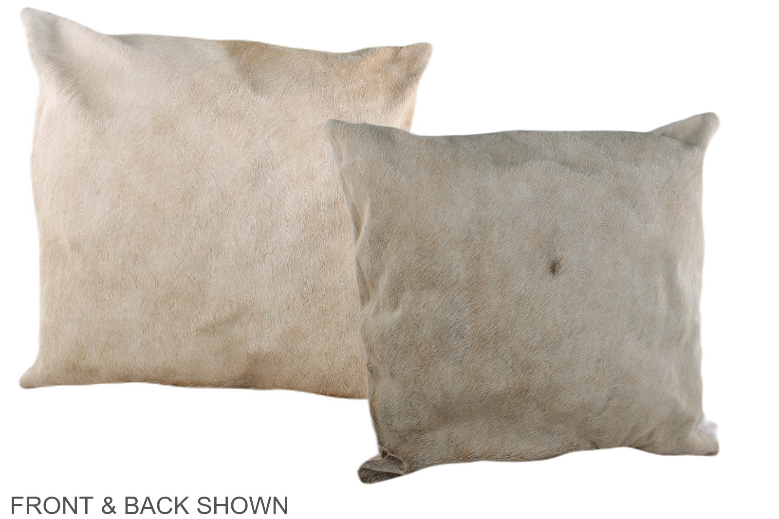 Caramel Cowhide Pillow #A36956