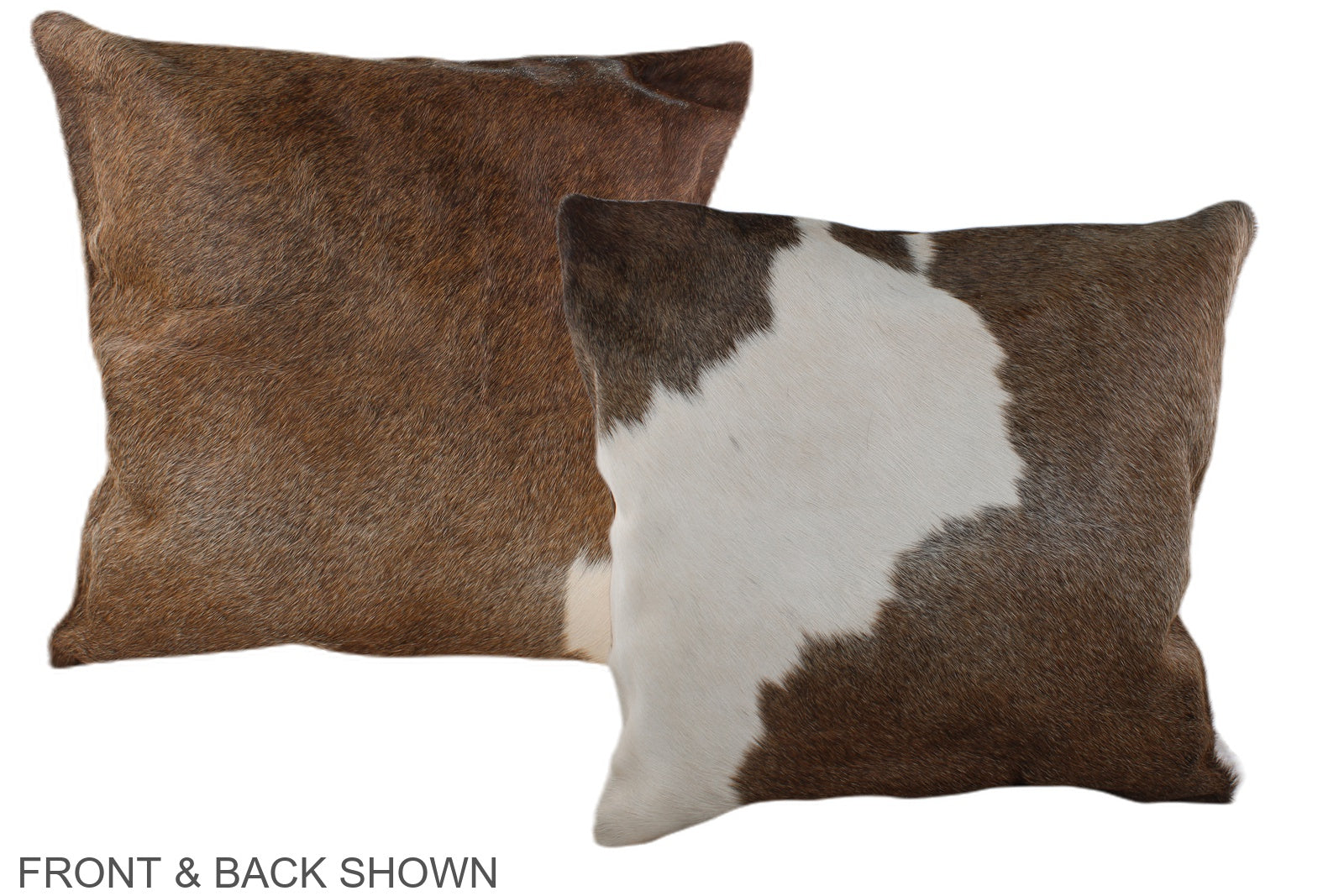 Caramel Cowhide Pillow #A37048