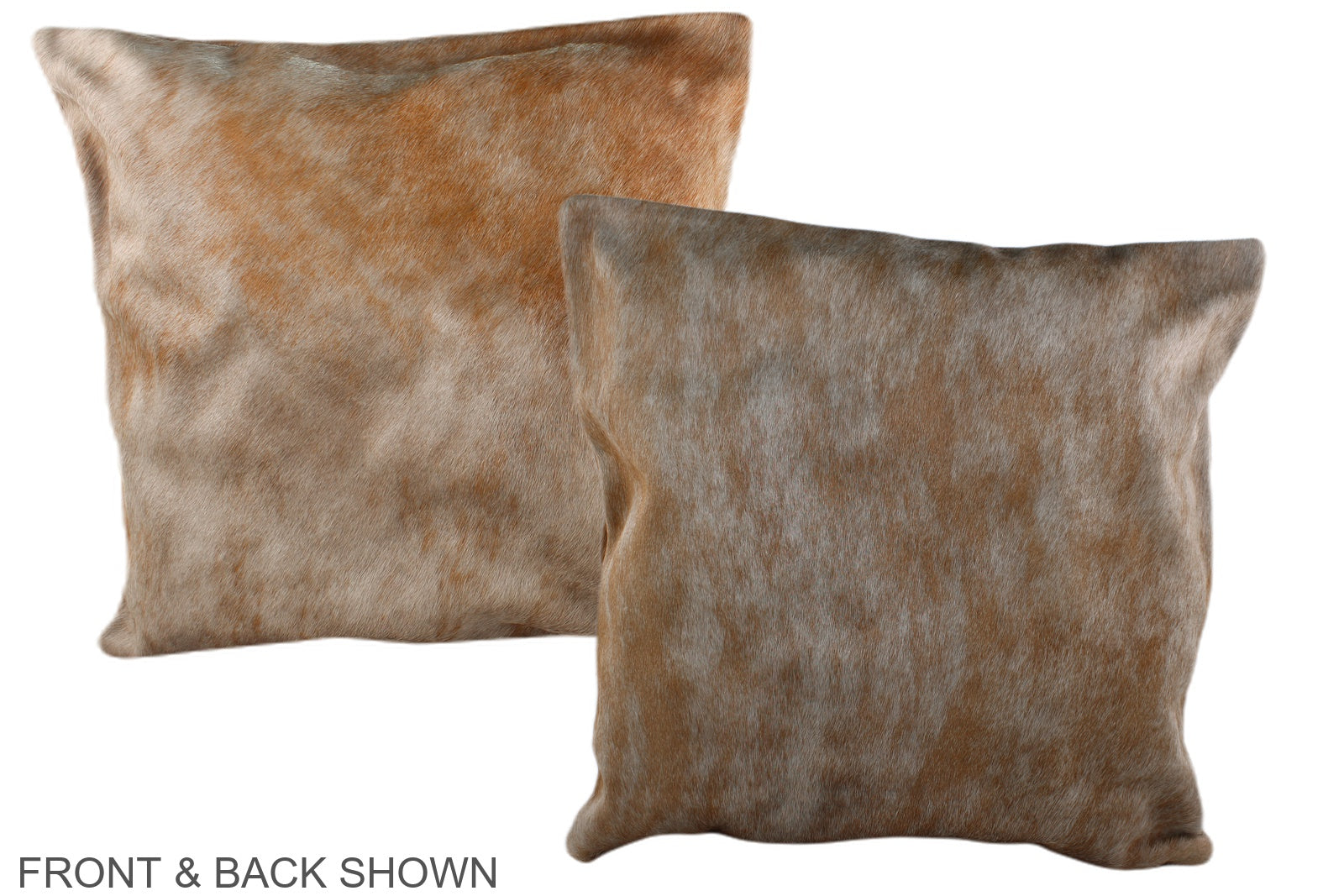 Caramel Cowhide Pillow #A37318