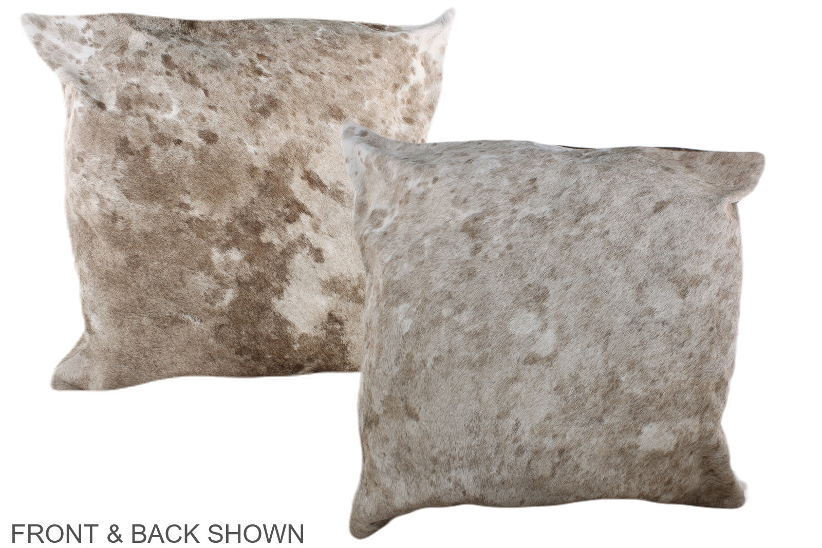 Caramel Cowhide Pillow #A37496