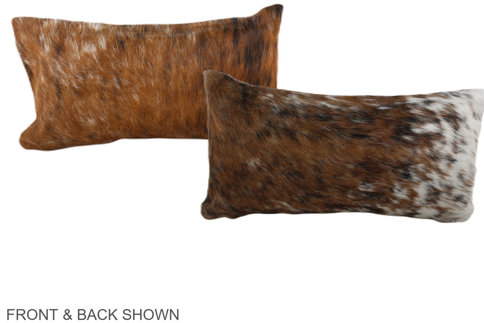 Tricolor Cowhide Pillow #A37892