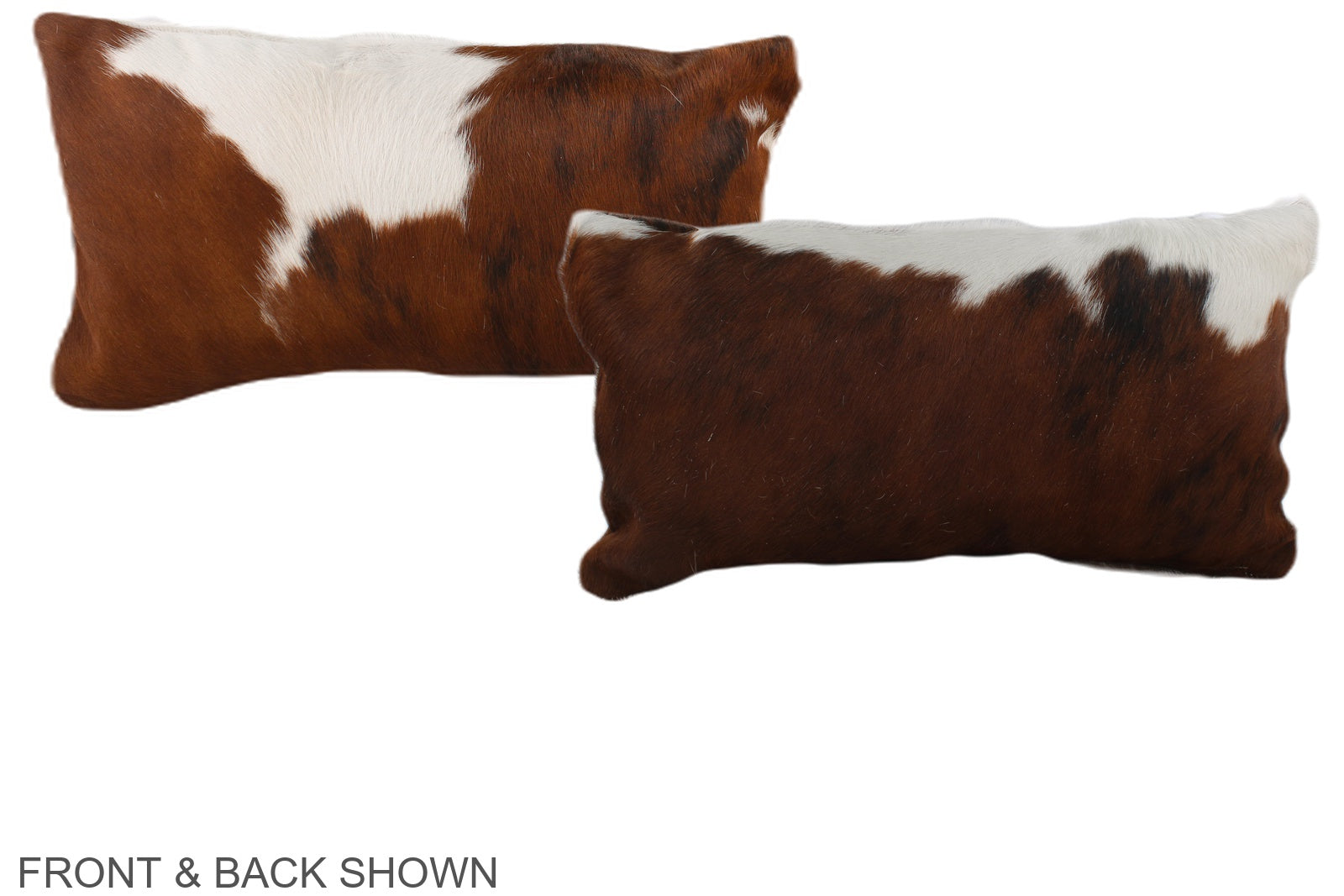 Tricolor Cowhide Pillow #A37914