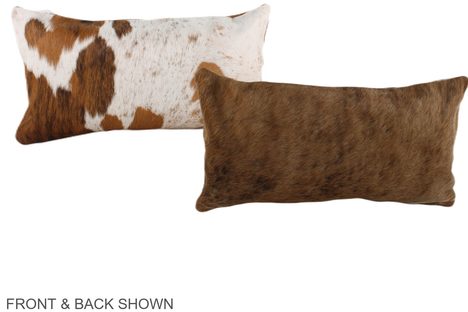 Tricolor Cowhide Pillow #A37926