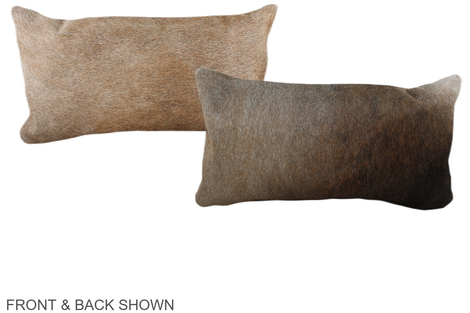 Caramel Cowhide Pillow #A37939