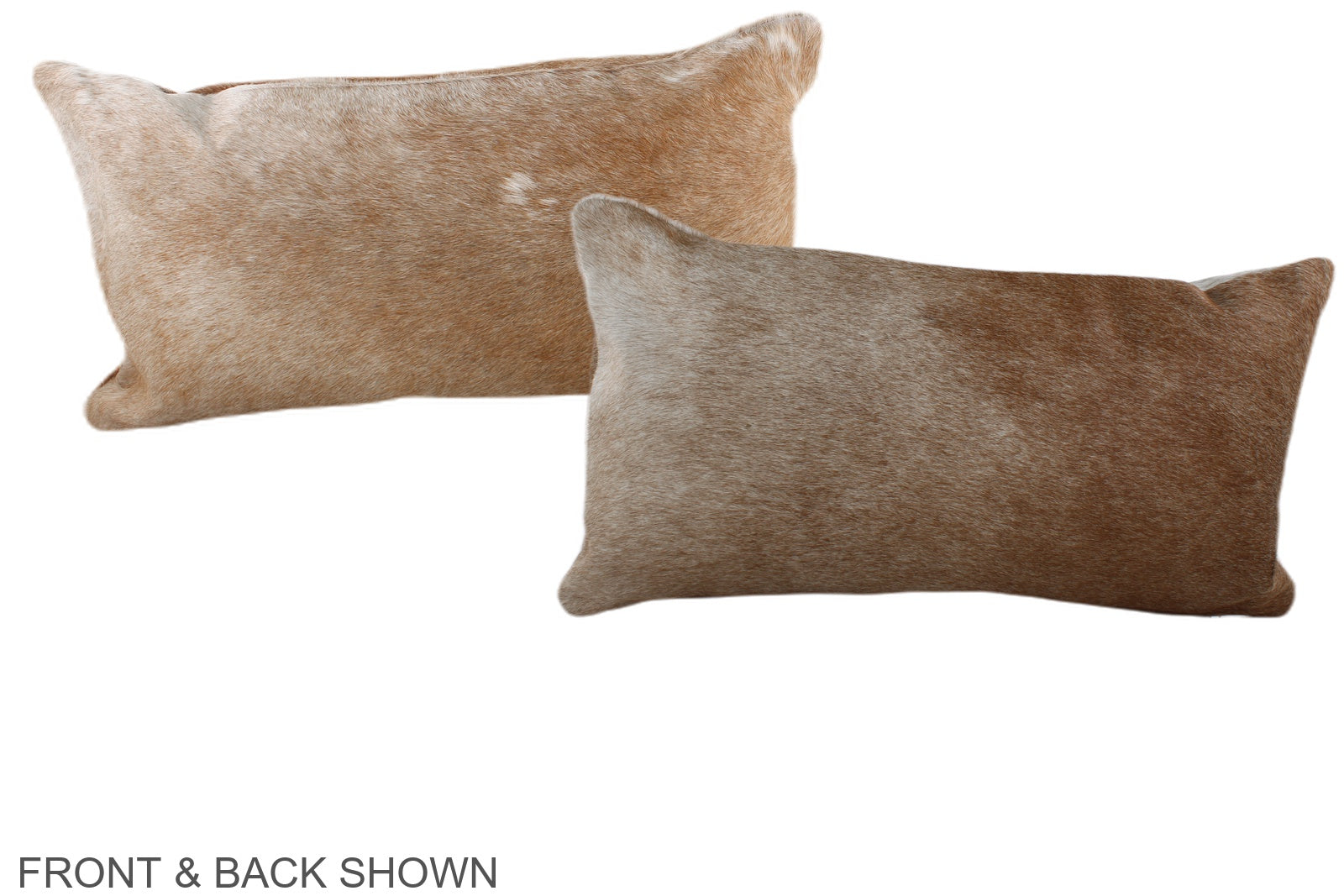 Caramel Cowhide Pillow #A37973