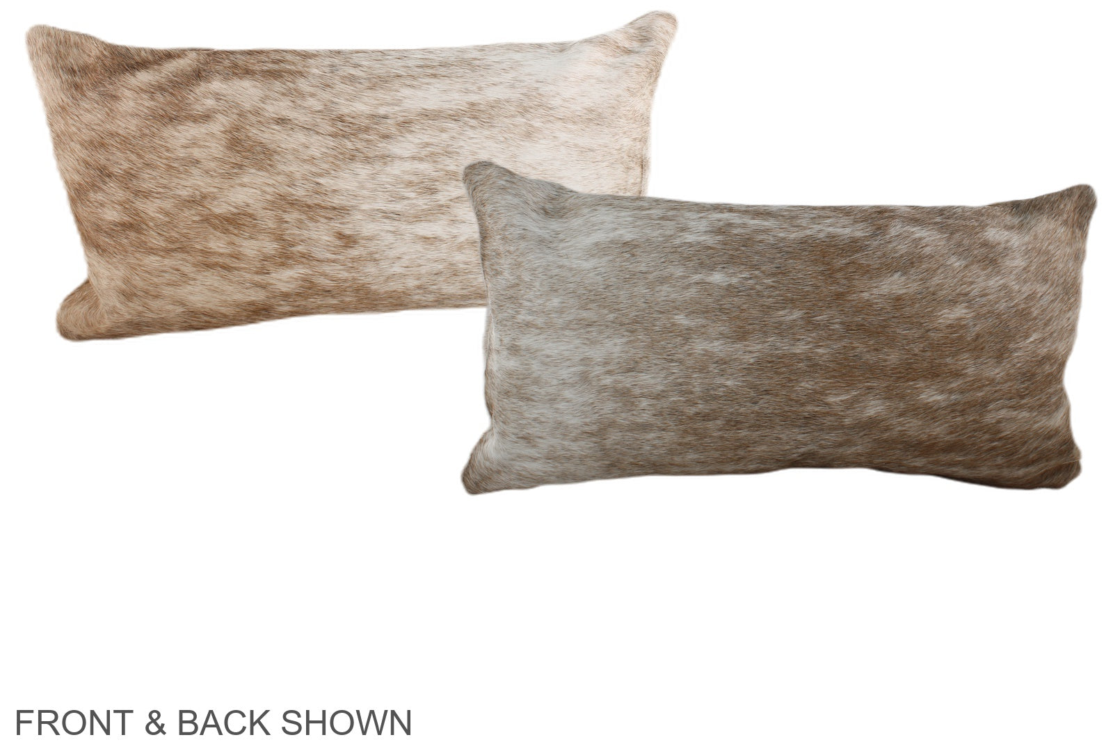 Caramel Cowhide Pillow #A38063