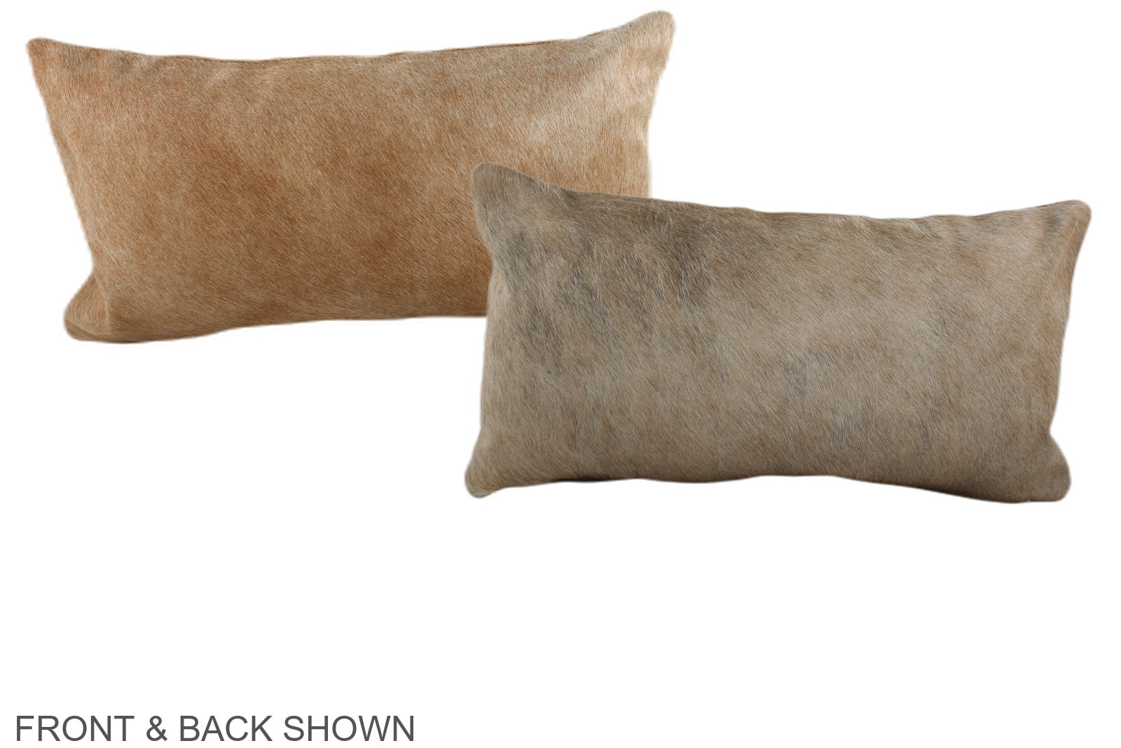 Caramel Cowhide Pillow #A38103