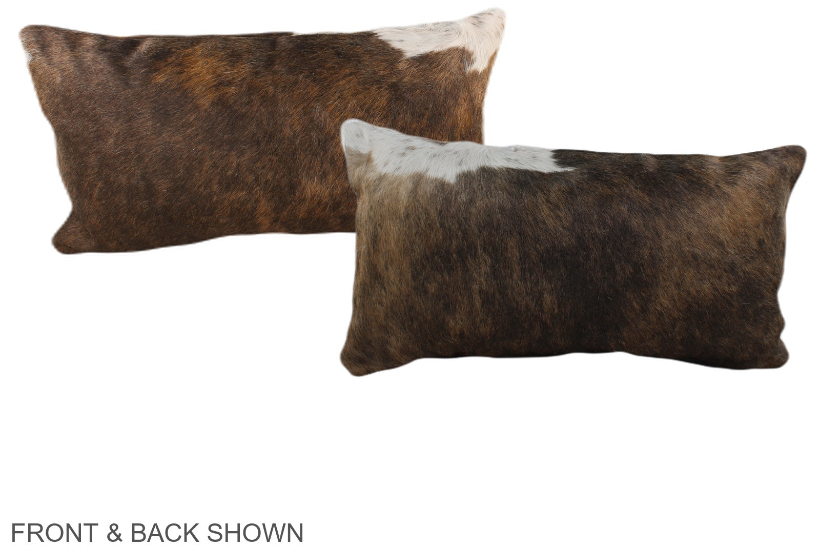 Tricolor Cowhide Pillow #A38145