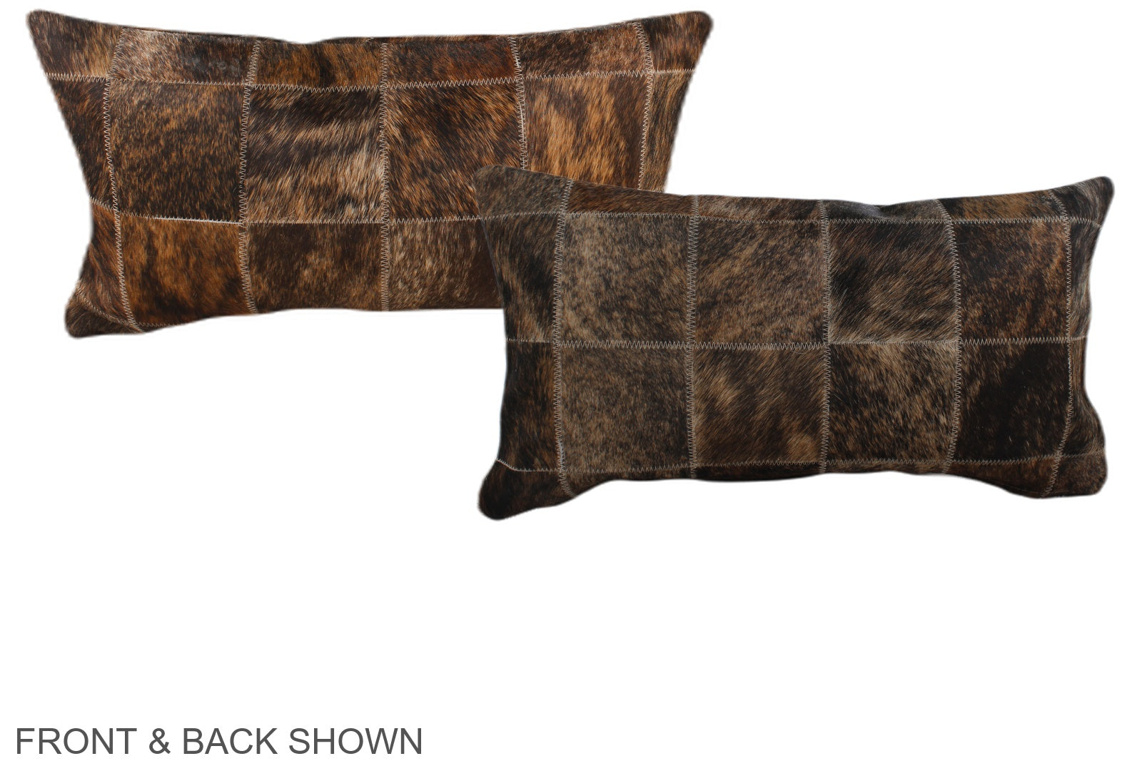 Patchwork Cowhide Pillow #A38177