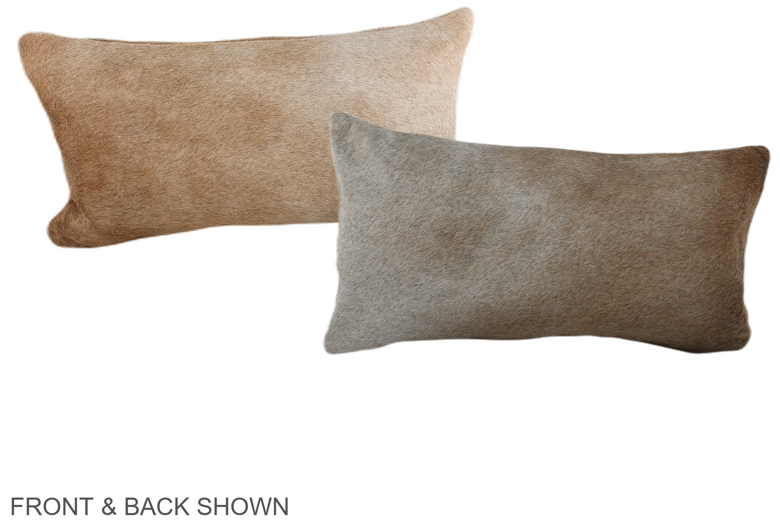 Caramel Cowhide Pillow #A38210