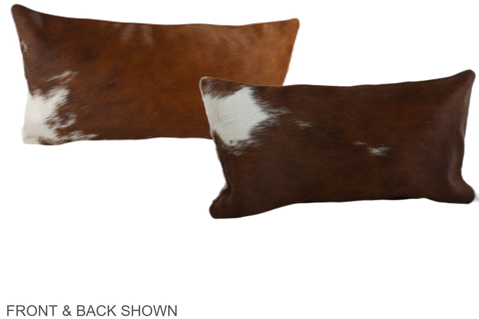 Tricolor Cowhide Pillow #A38292