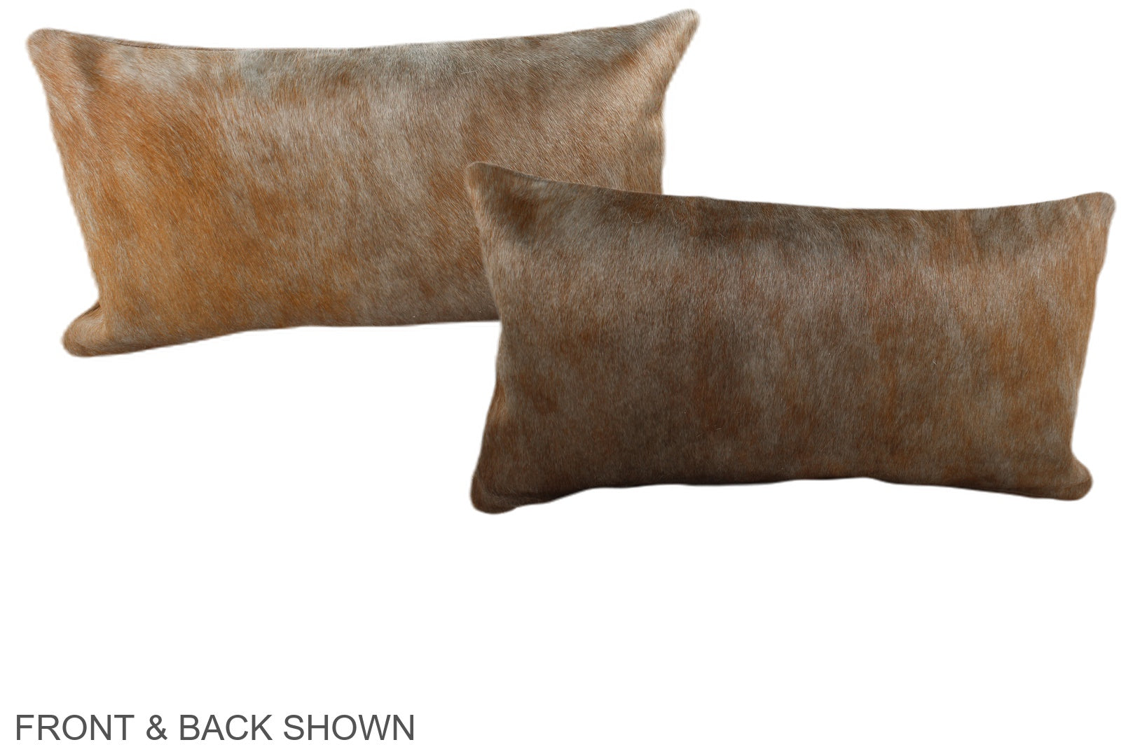 Caramel Cowhide Pillow #A38343