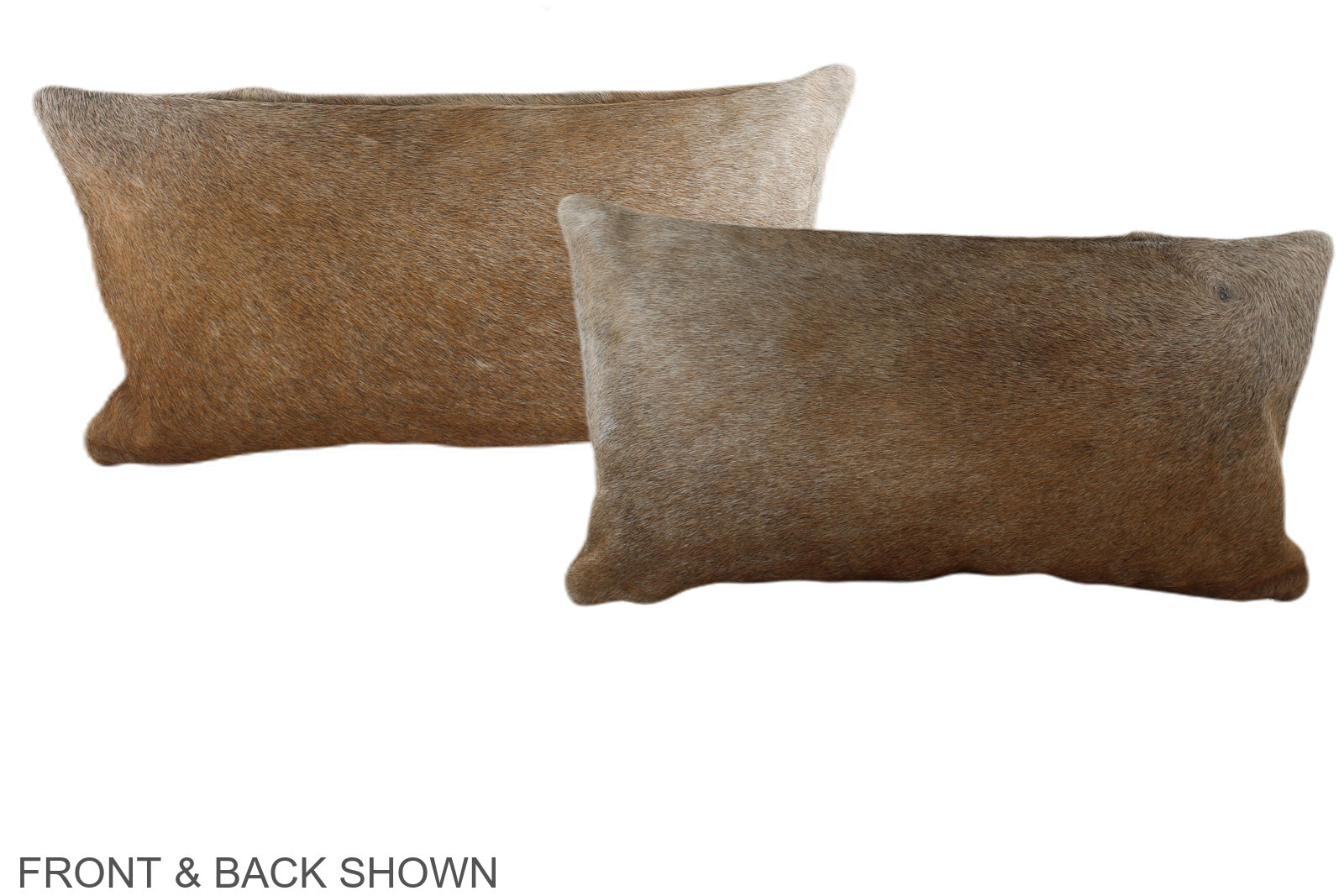 Caramel Cowhide Pillow #A38400