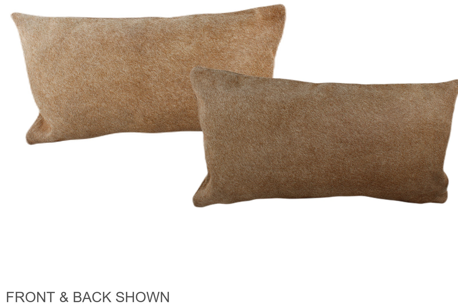 Caramel Cowhide Pillow #A38498