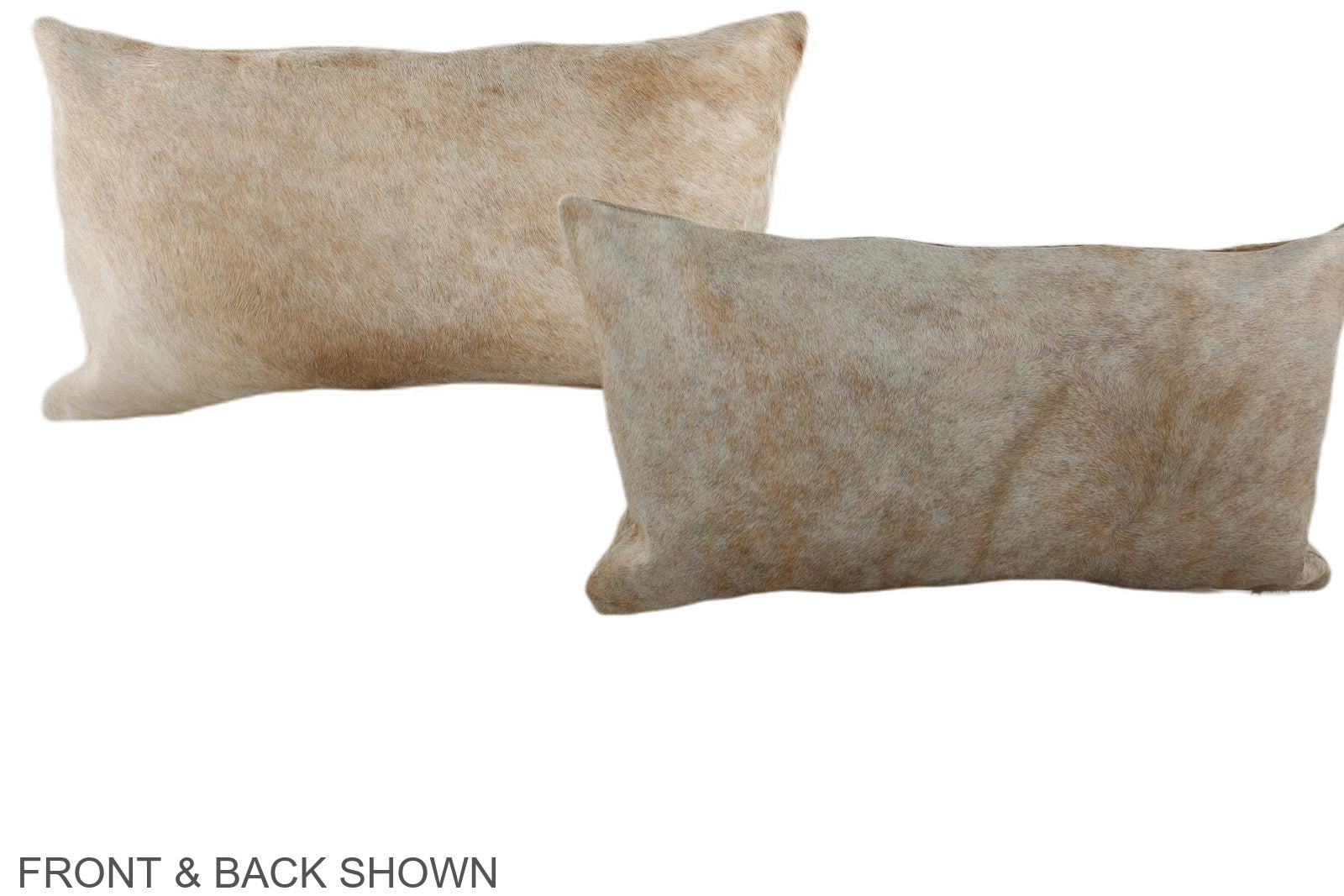 Caramel Cowhide Pillow #A38503