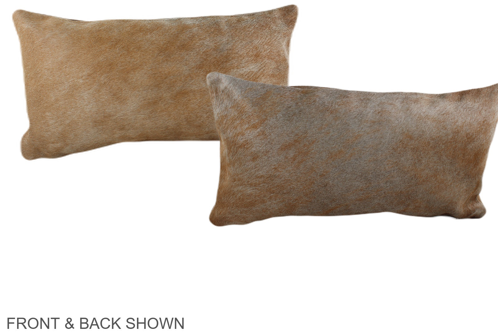 Caramel Cowhide Pillow #A38747