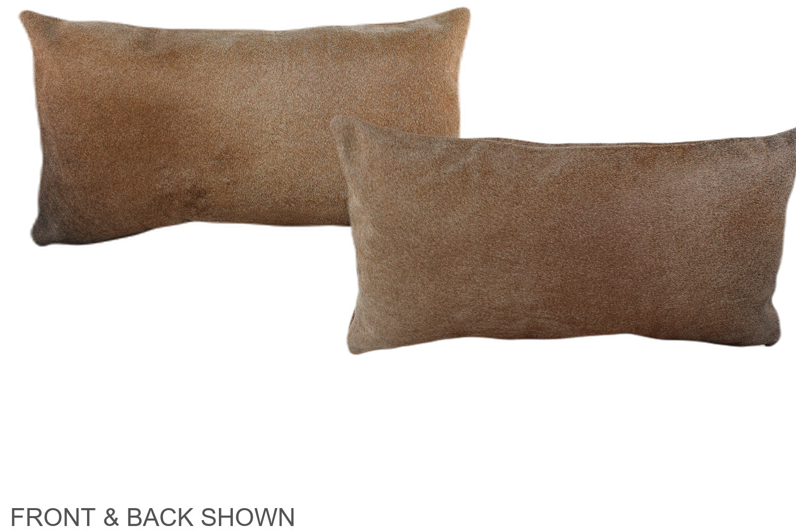 Caramel Cowhide Pillow #A38799