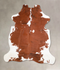 Tricolor Large European Cowhide Rug 6'8