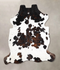 Tricolor Large European Cowhide Rug 6'5