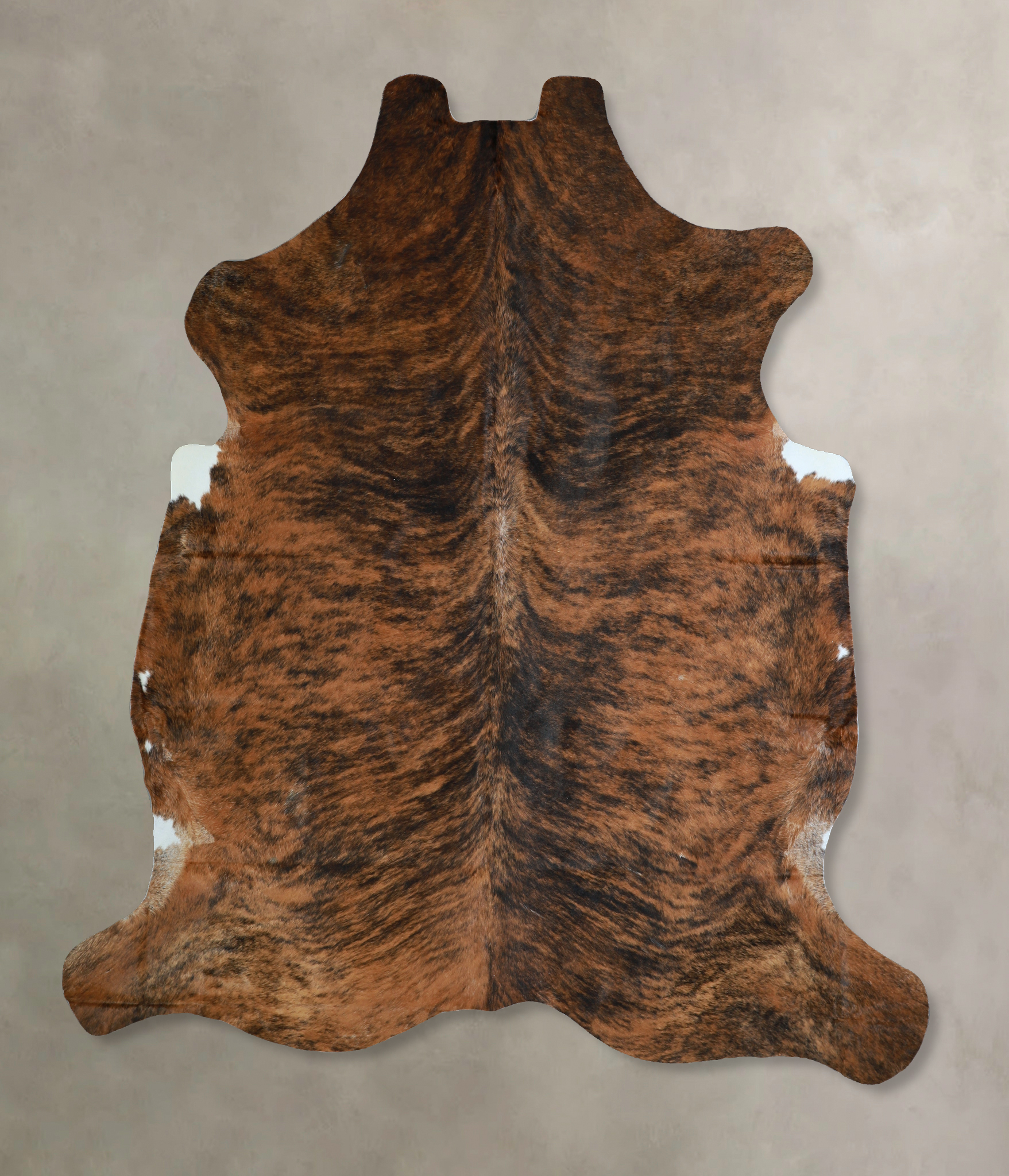 Medium Brindle Cowhide Rug #A41115