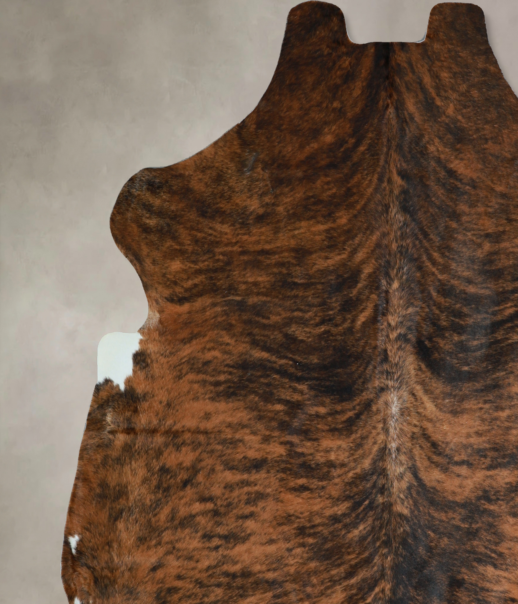 Medium Brindle Cowhide Rug #A41115