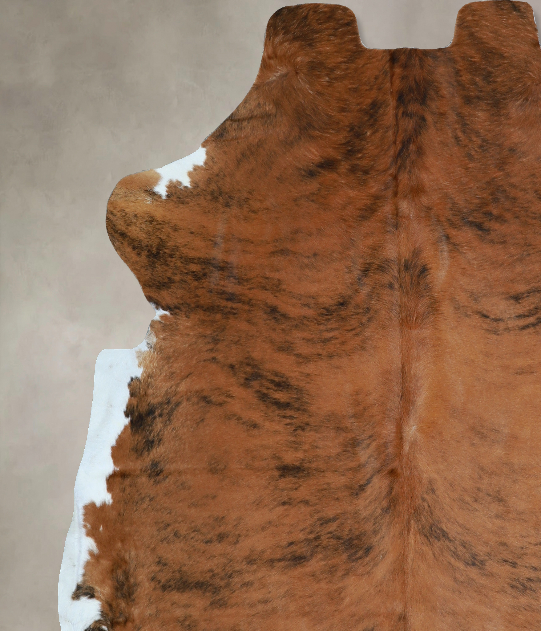 Medium Brindle Cowhide Rug #A41138